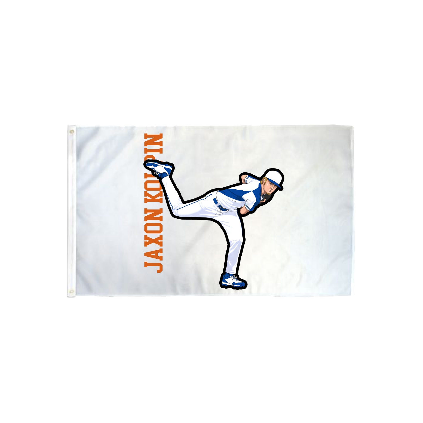 3x5 Flag — Name Vertical in Classic
