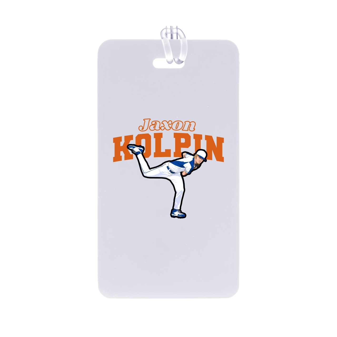 Bag Tag — Name Arch in Classic
