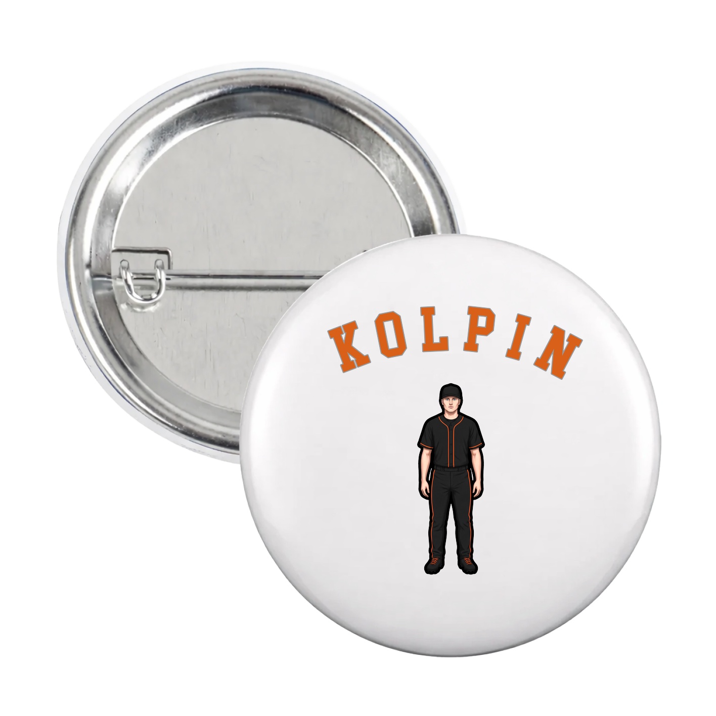 Game Day Button — Shirsey Arch in White
