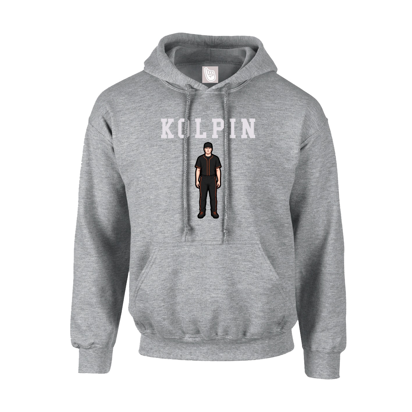 Hoodie — Shirsey in Grey