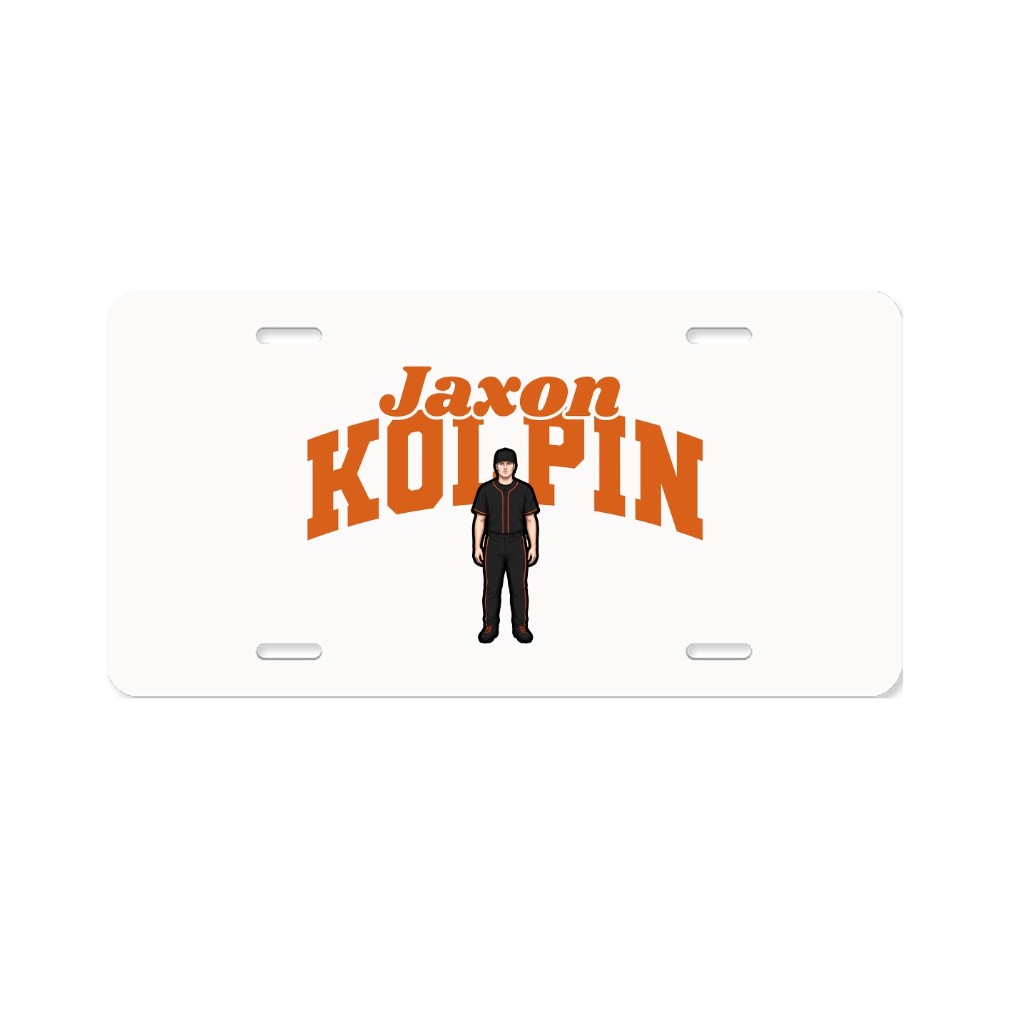 License Plate — Signature Arch in Classic