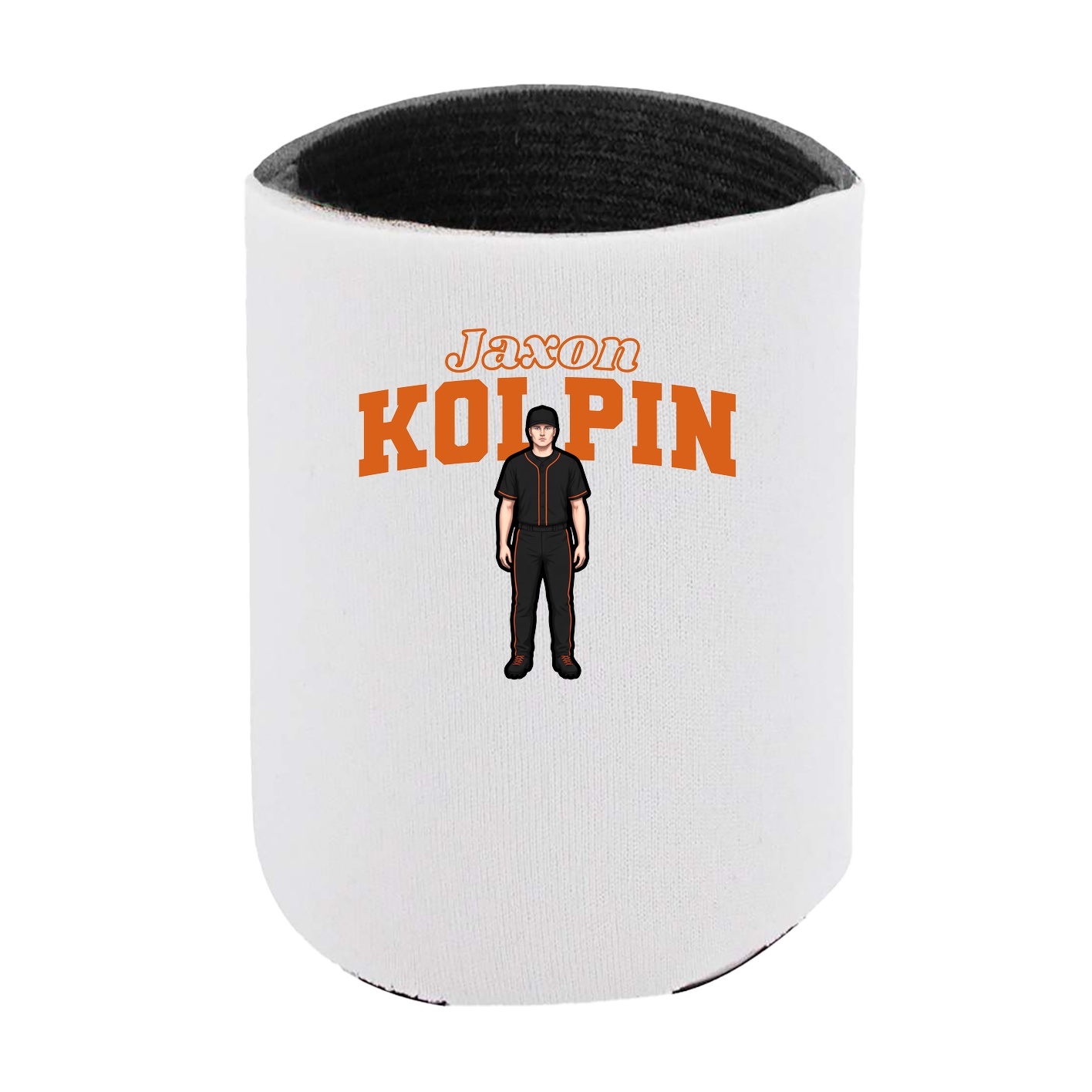 Can Holder — Name Arch in White