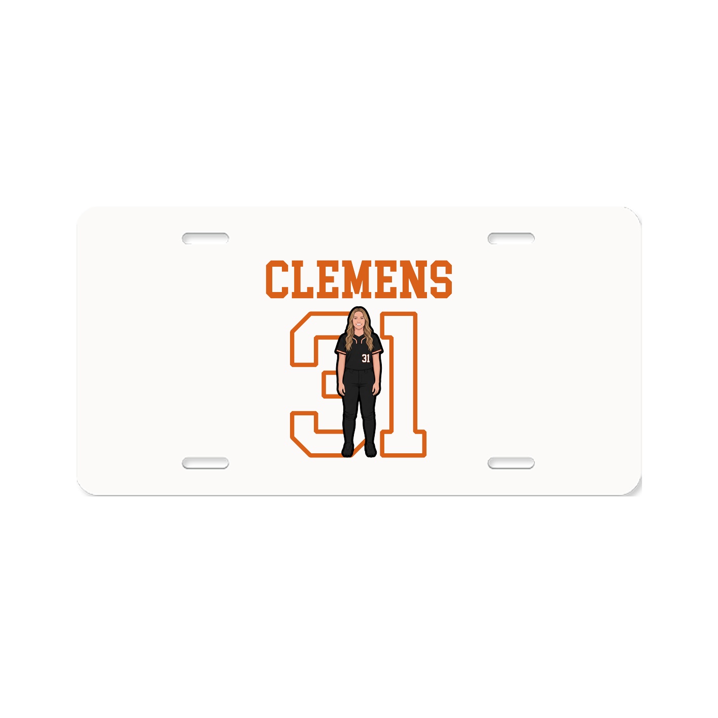 License Plate — Shirsey in Classic