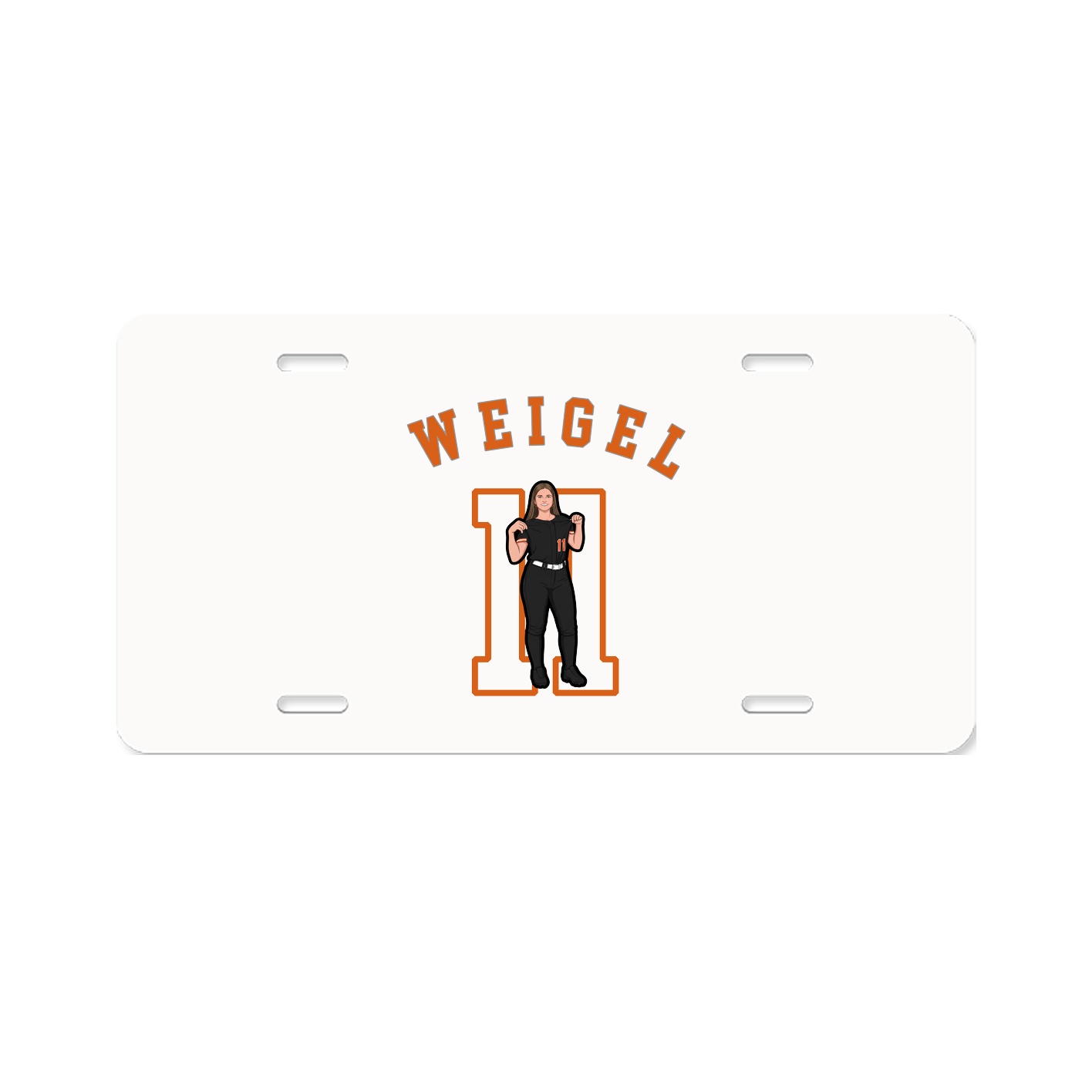 License Plate — Shirsey Arch in Classic