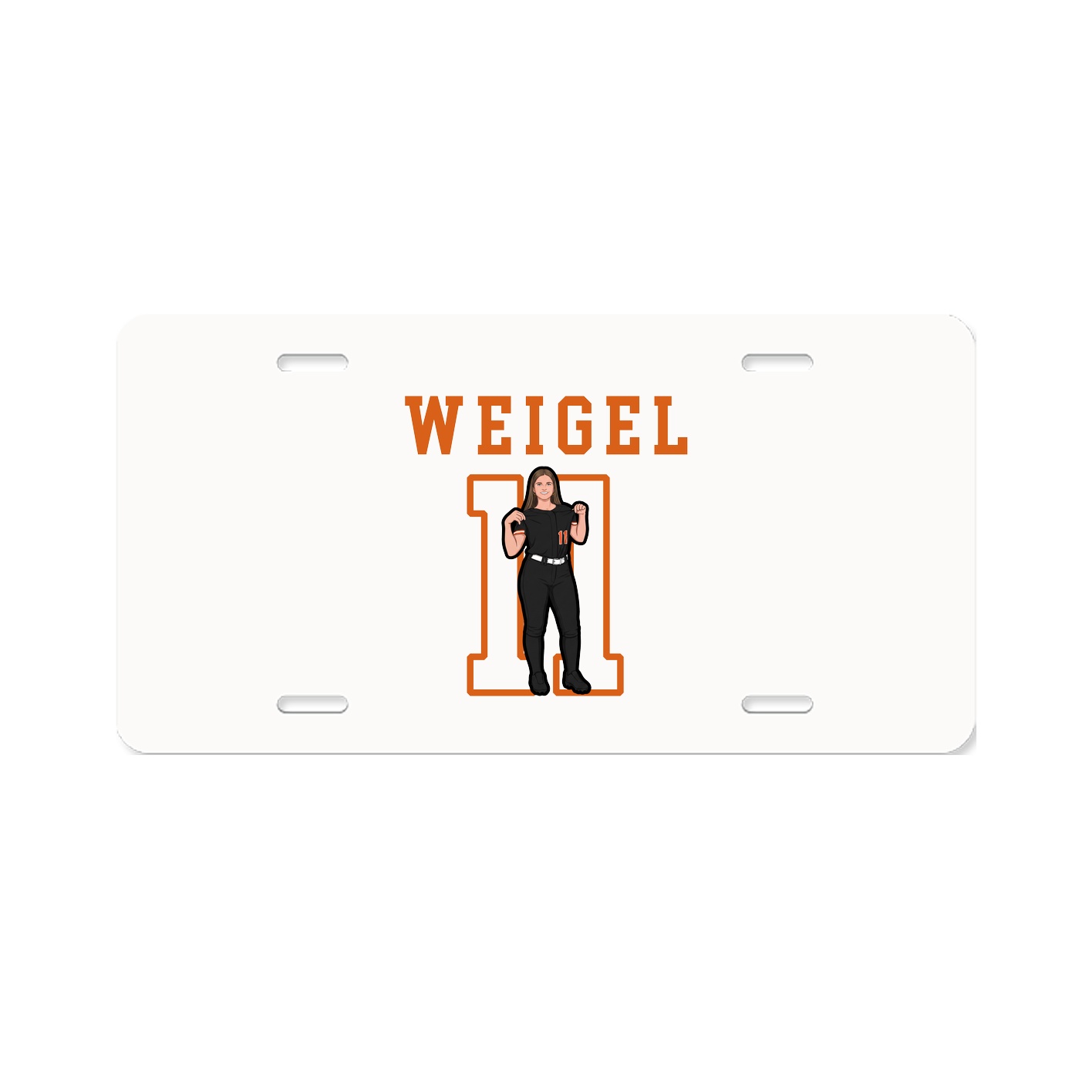 License Plate — Shirsey in Classic