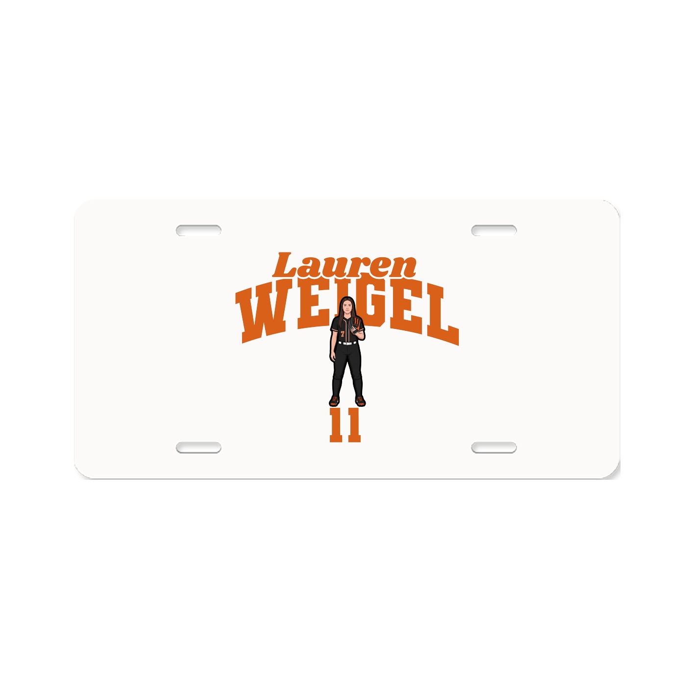 License Plate — Signature Arch in Classic