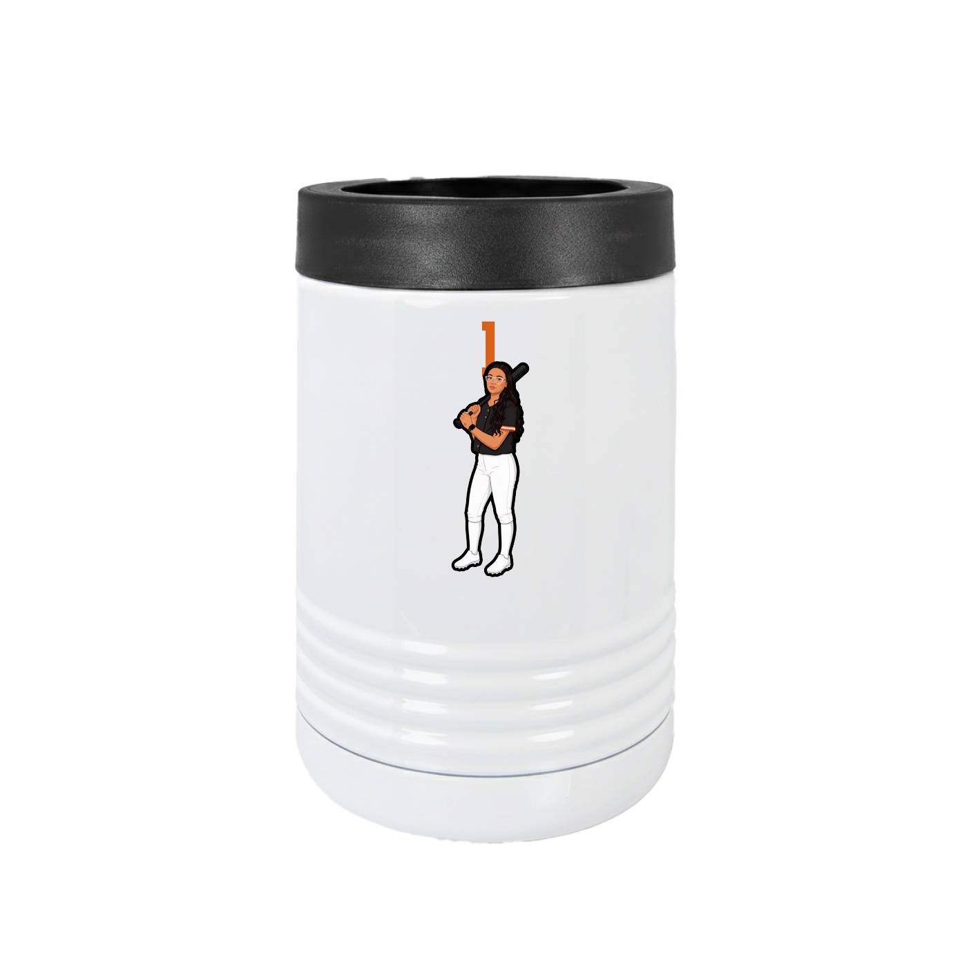 Beverage Holder — Number Top in White