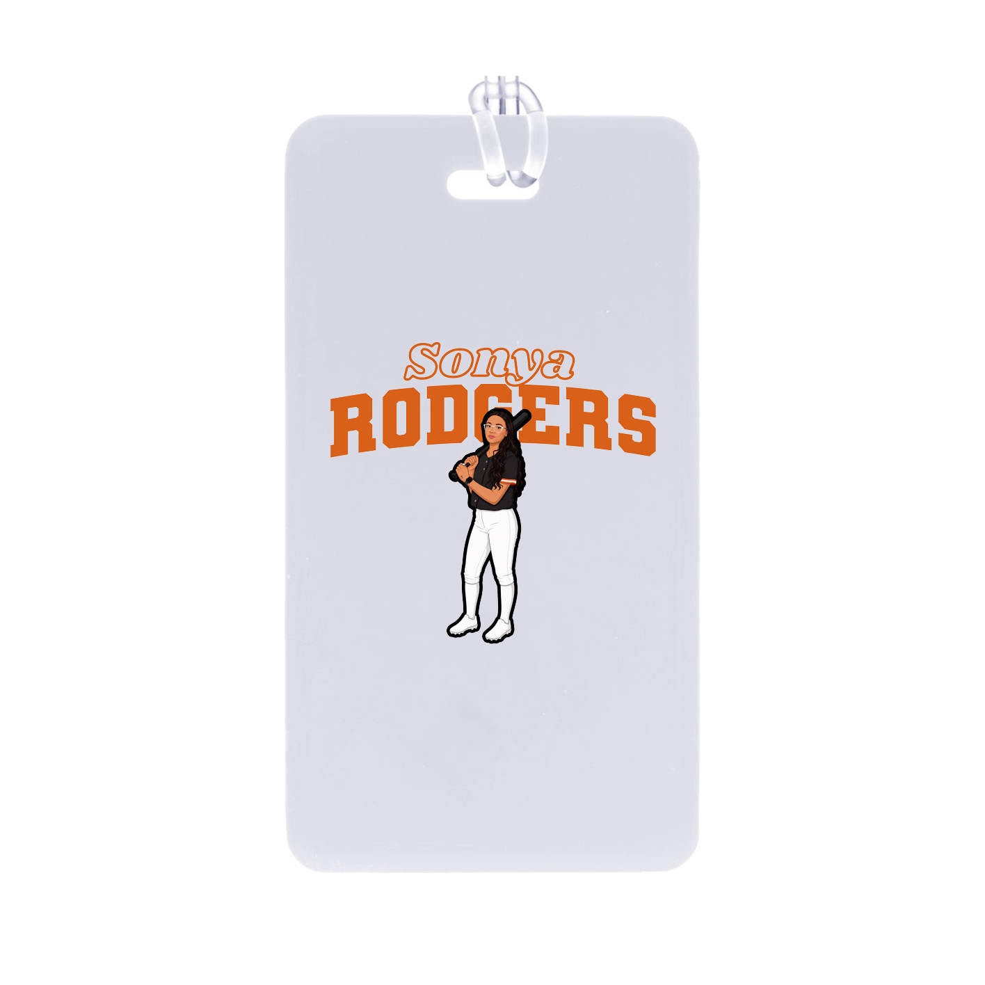 Bag Tag — Name Arch in Classic