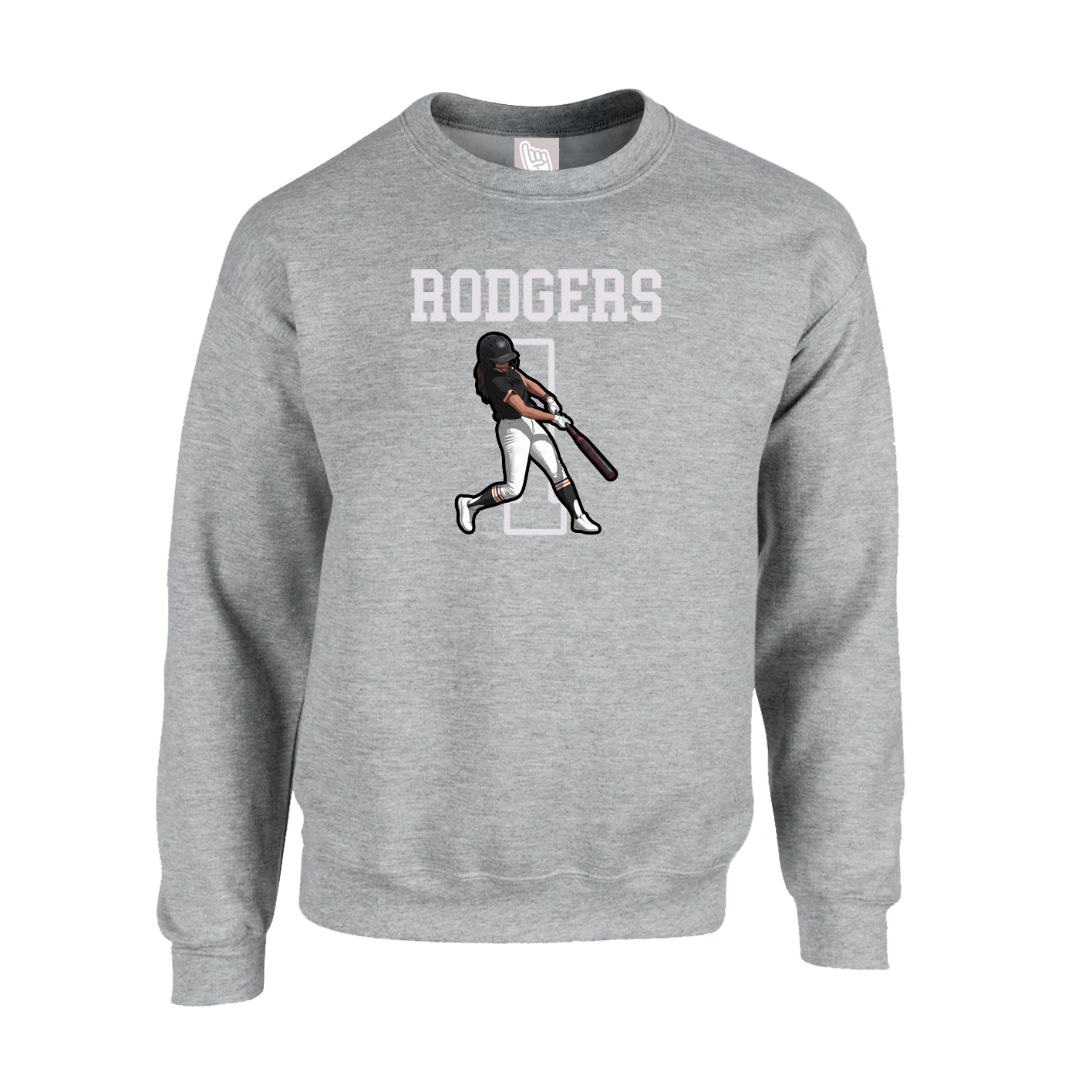 Fleece Crew — Shirsey in Grey