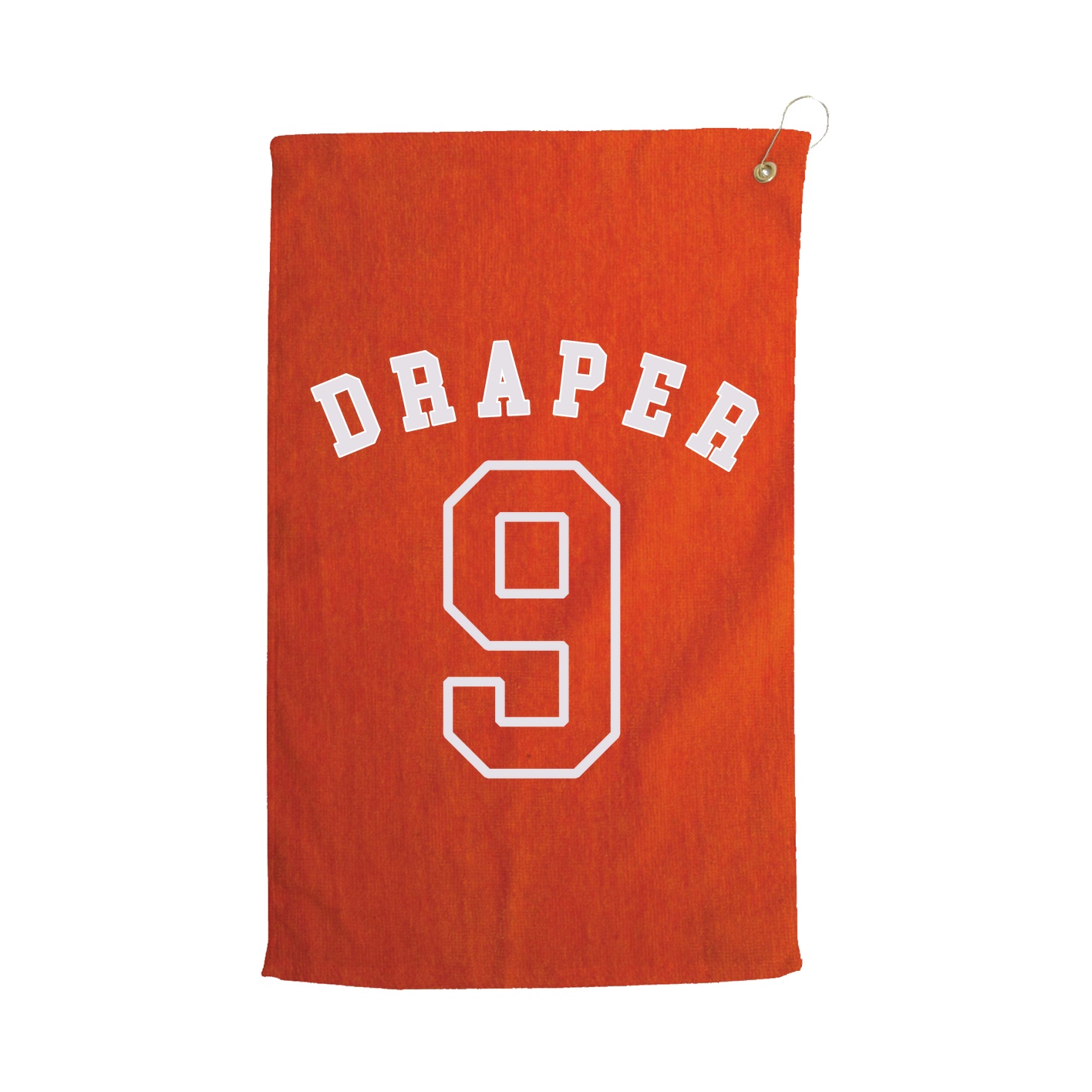 Golf Towel — Shirsey Arch in Orange