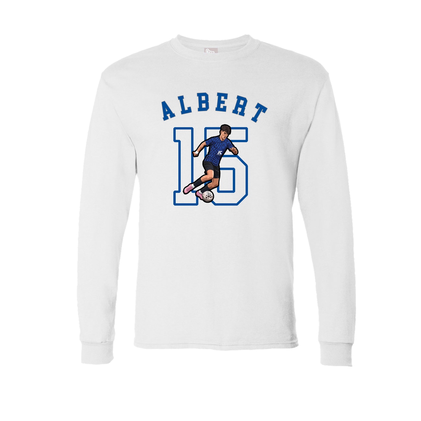 Long Sleeve Tee — Shirsey Arch in White