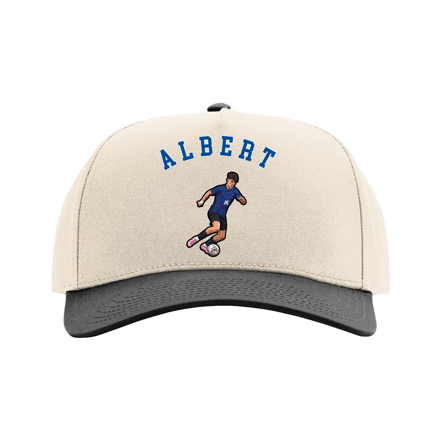 Full Fabric Five-Panel Champ Cap