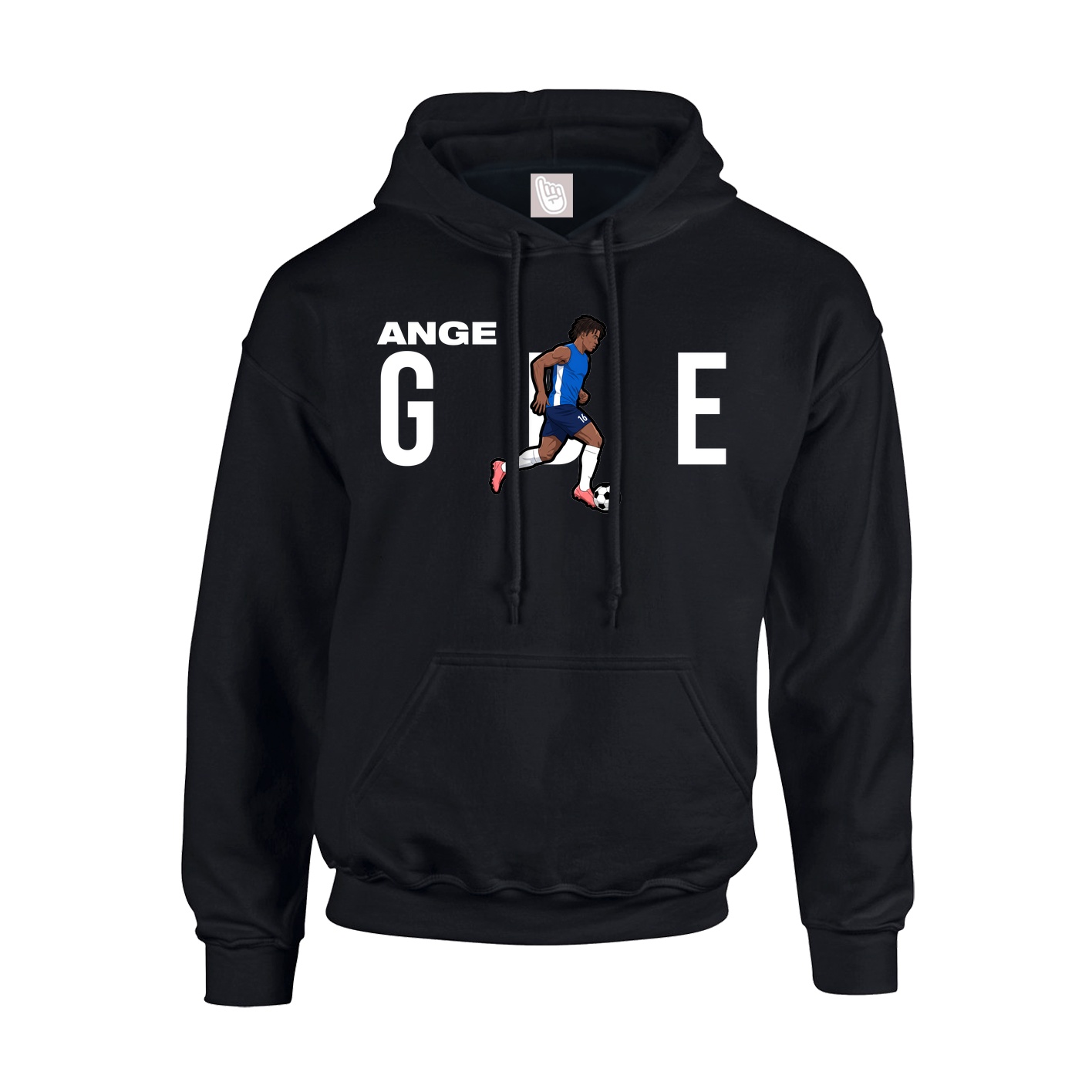 Youth Hoodie — Player Name in Black