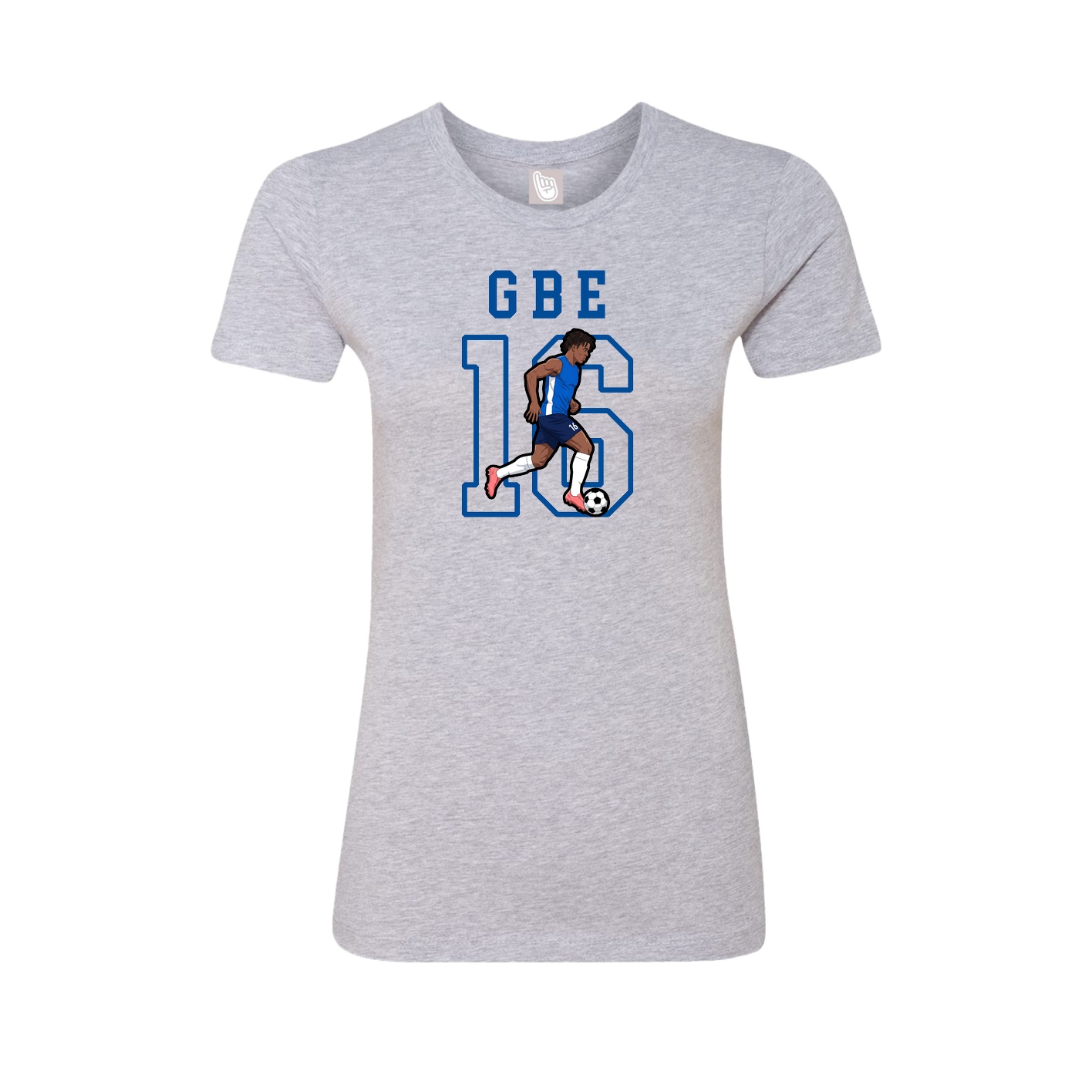 Fitted Women's Tee — Shirsey in Grey