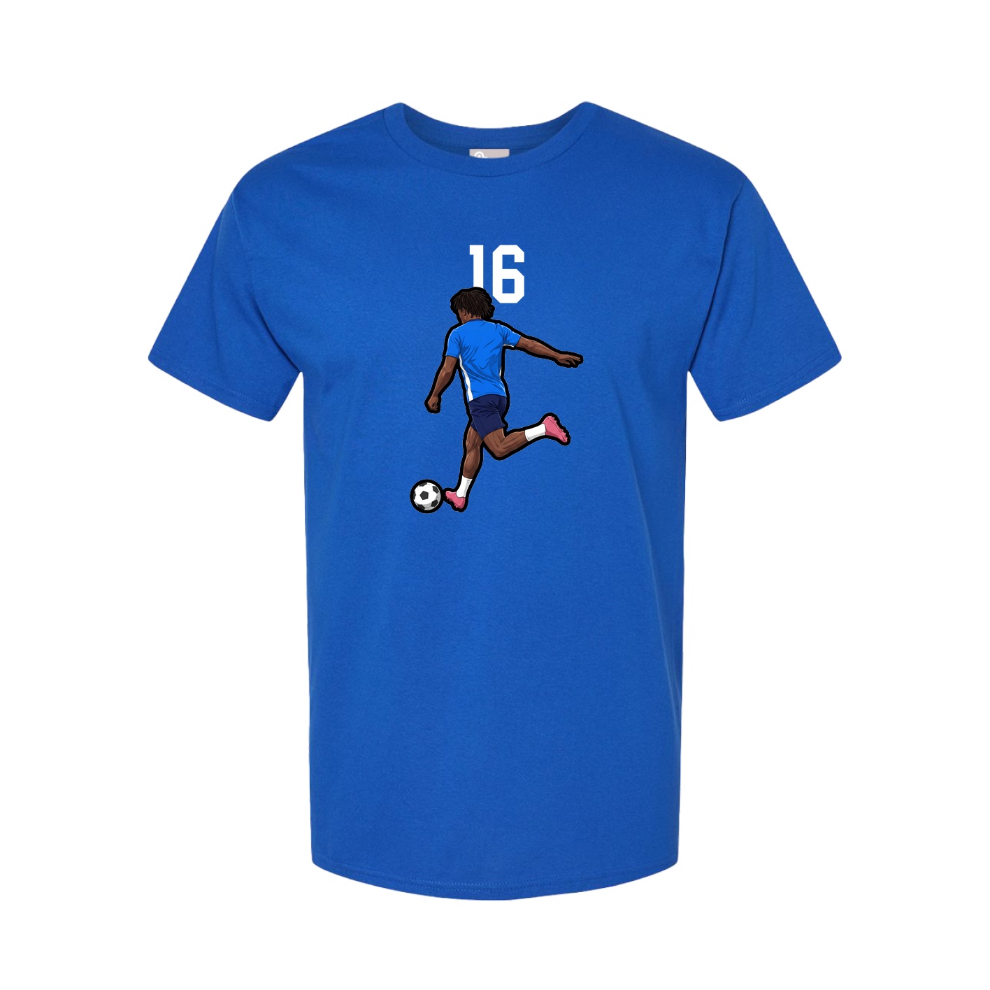 Tee — Number Top in Royal