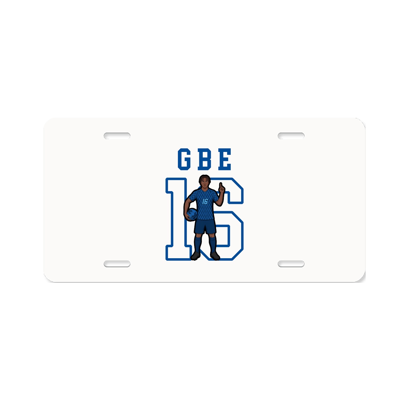 License Plate — Shirsey in Classic