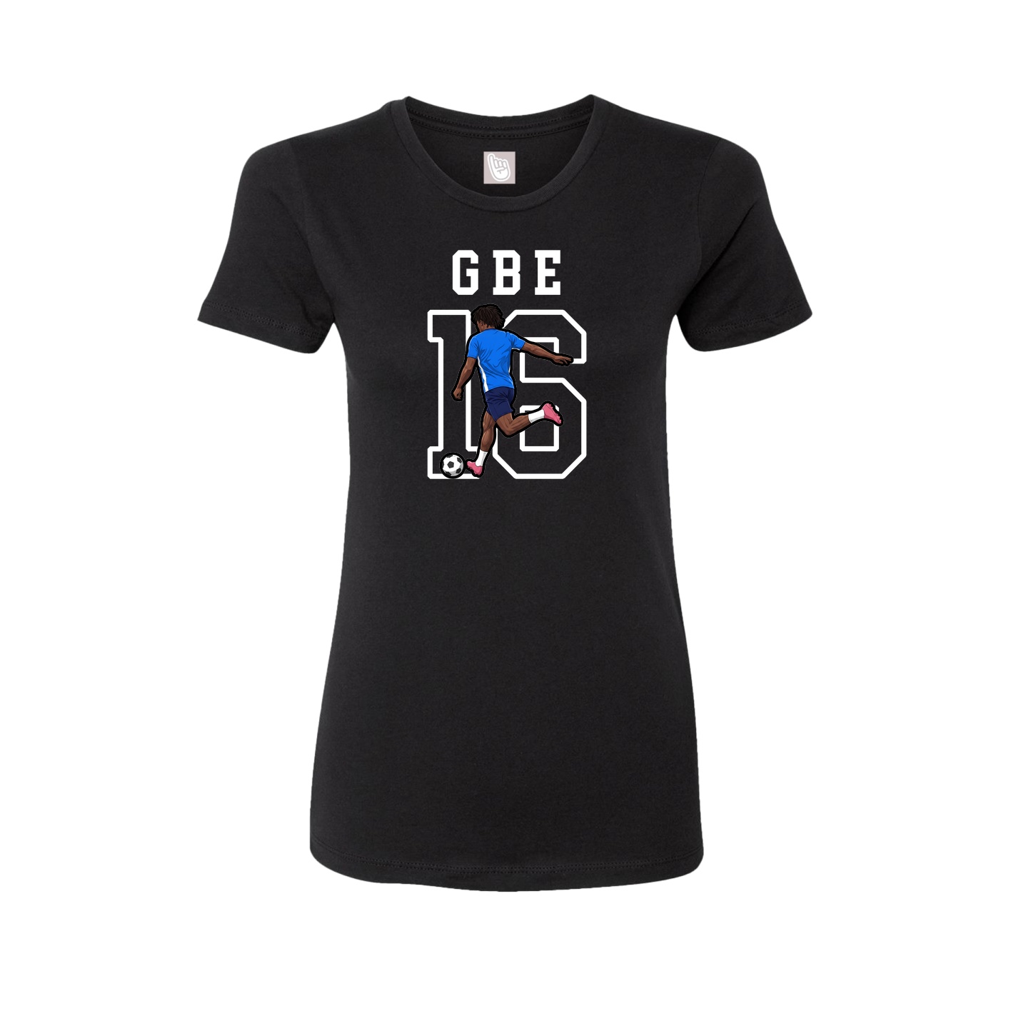 Fitted Women's Tee — Shirsey in Black