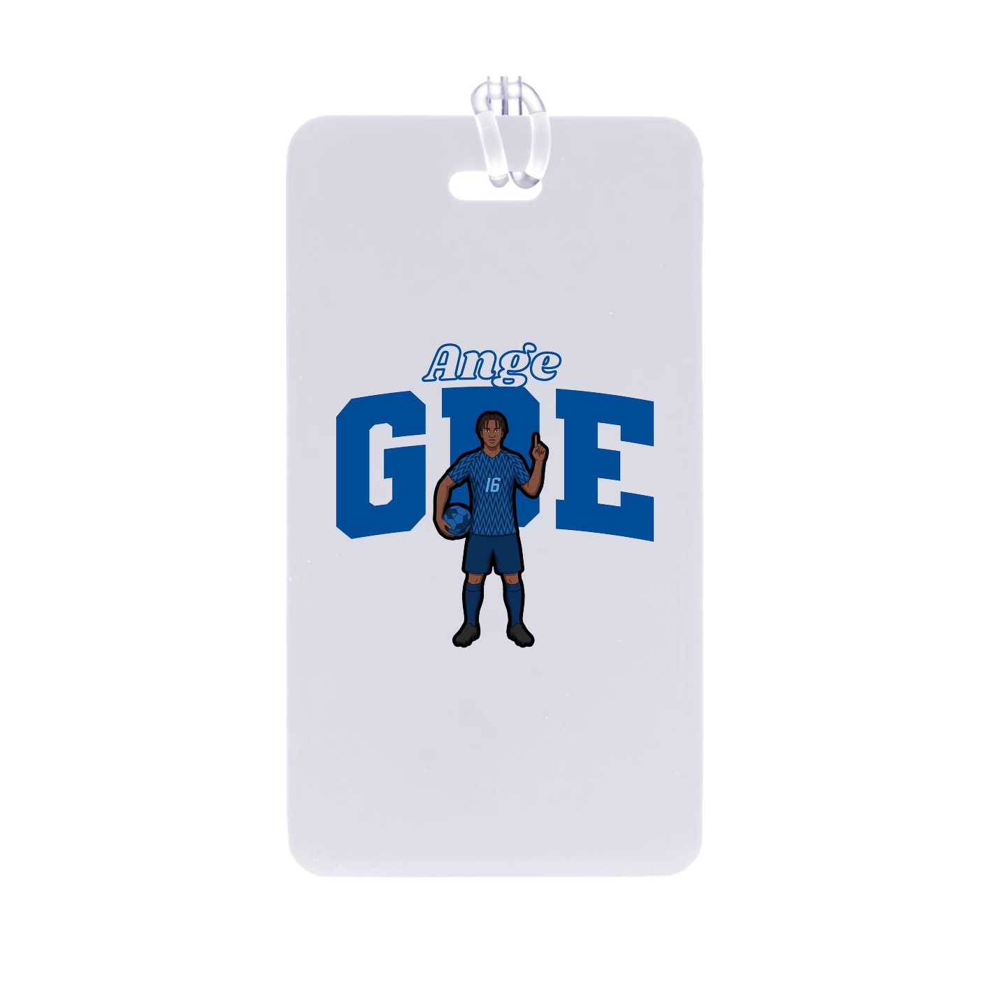 Bag Tag — Name Arch in Classic