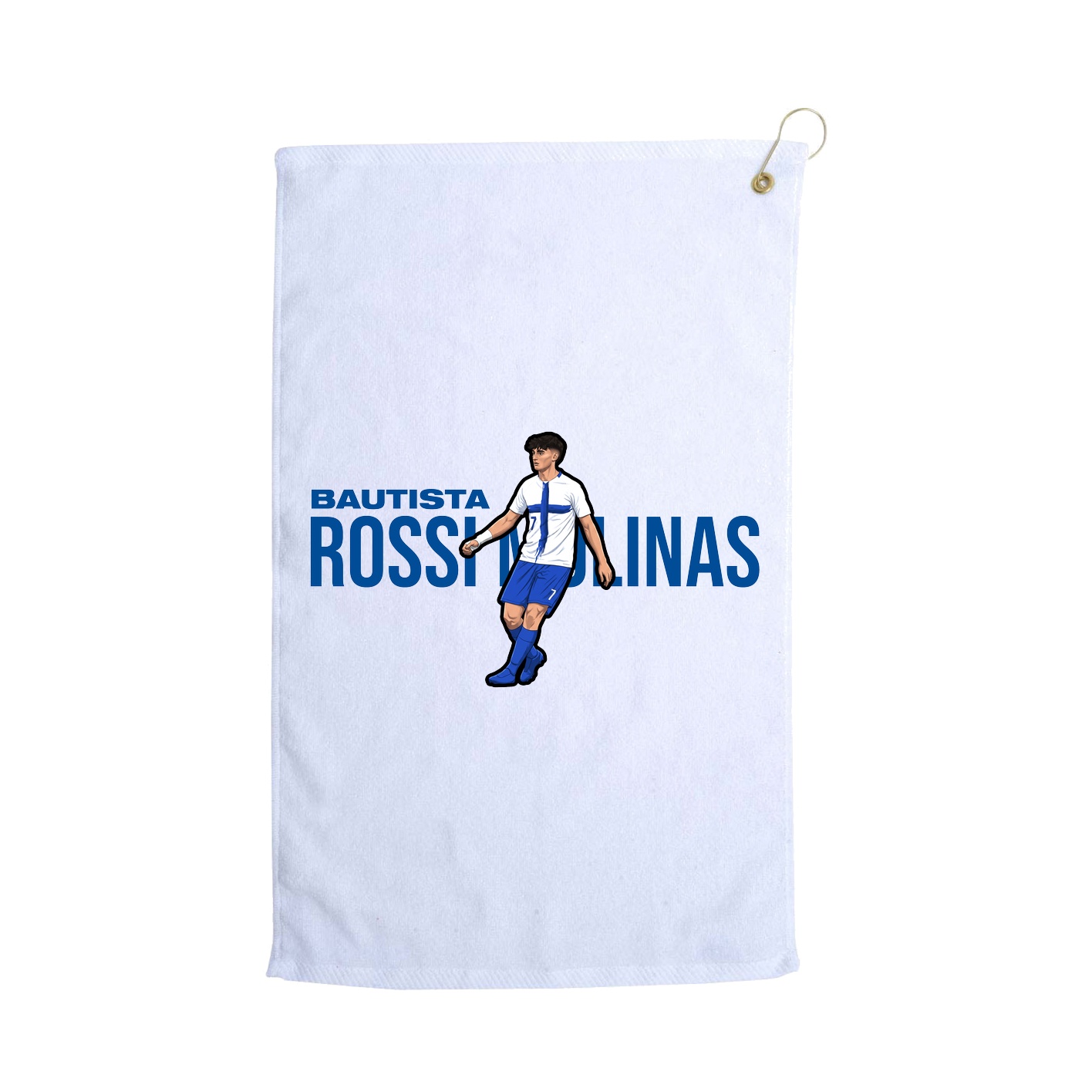 Golf Towel — Player Name in White