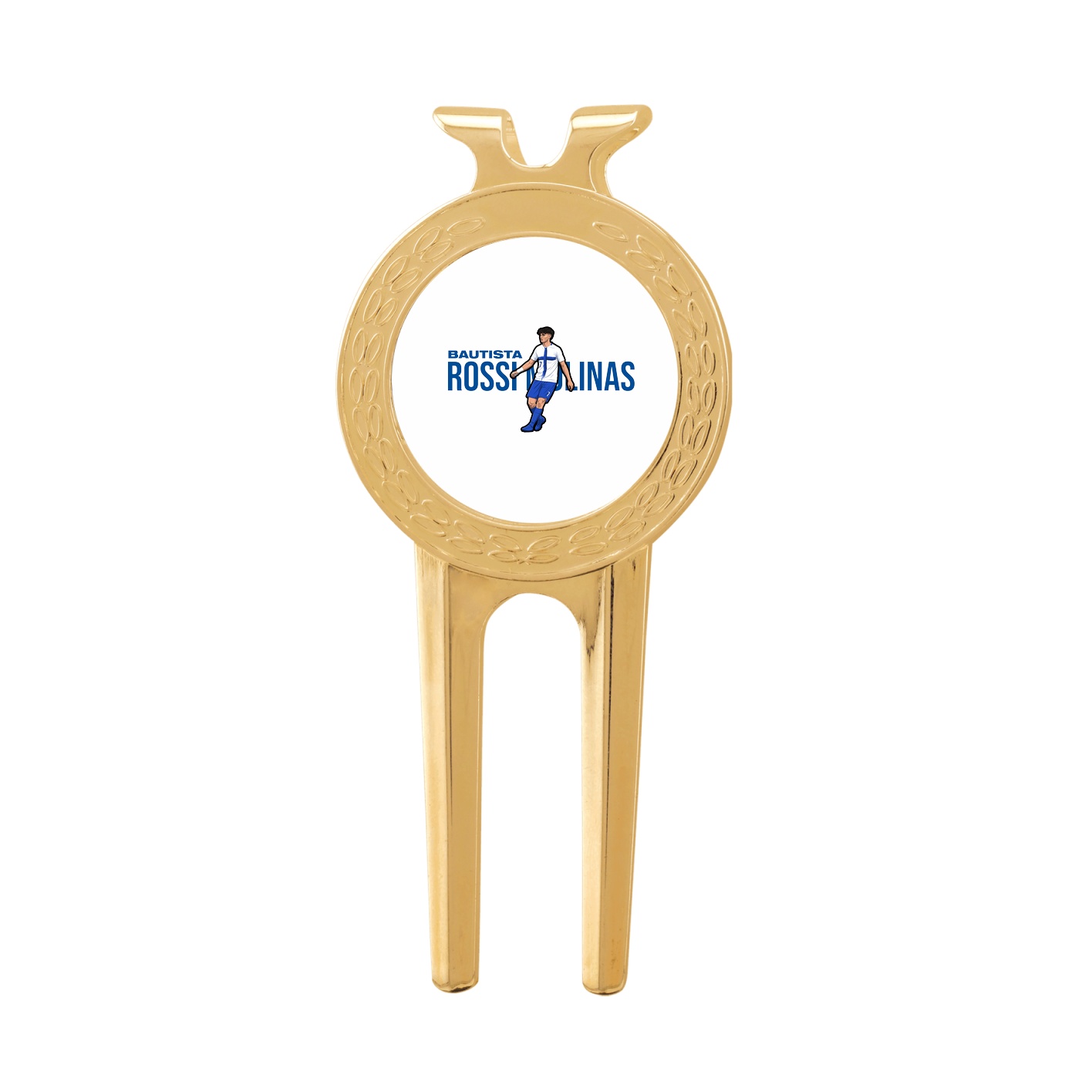 Divot Tool with Ball Marker — Player Name in Classic