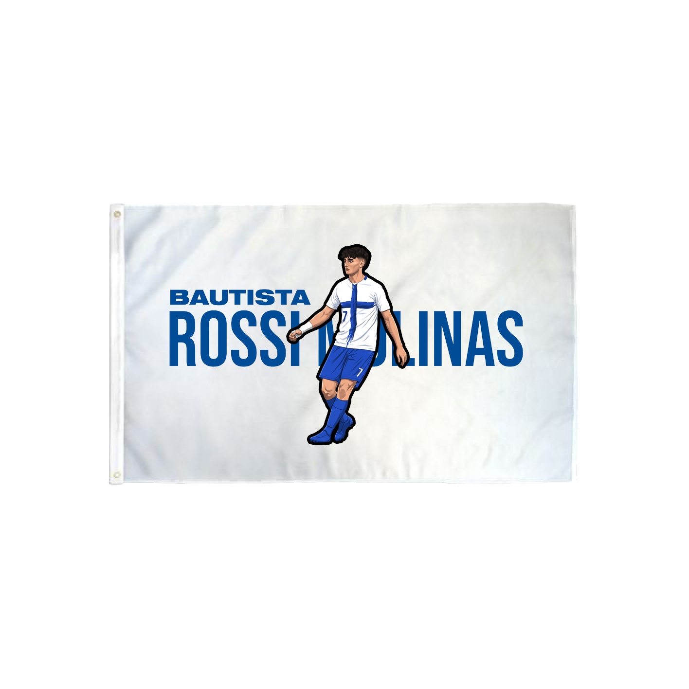 3x5 Flag — Player Name in Classic