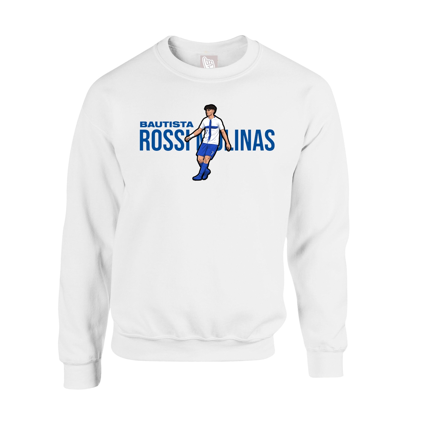 Fleece Crew — Player Name in White