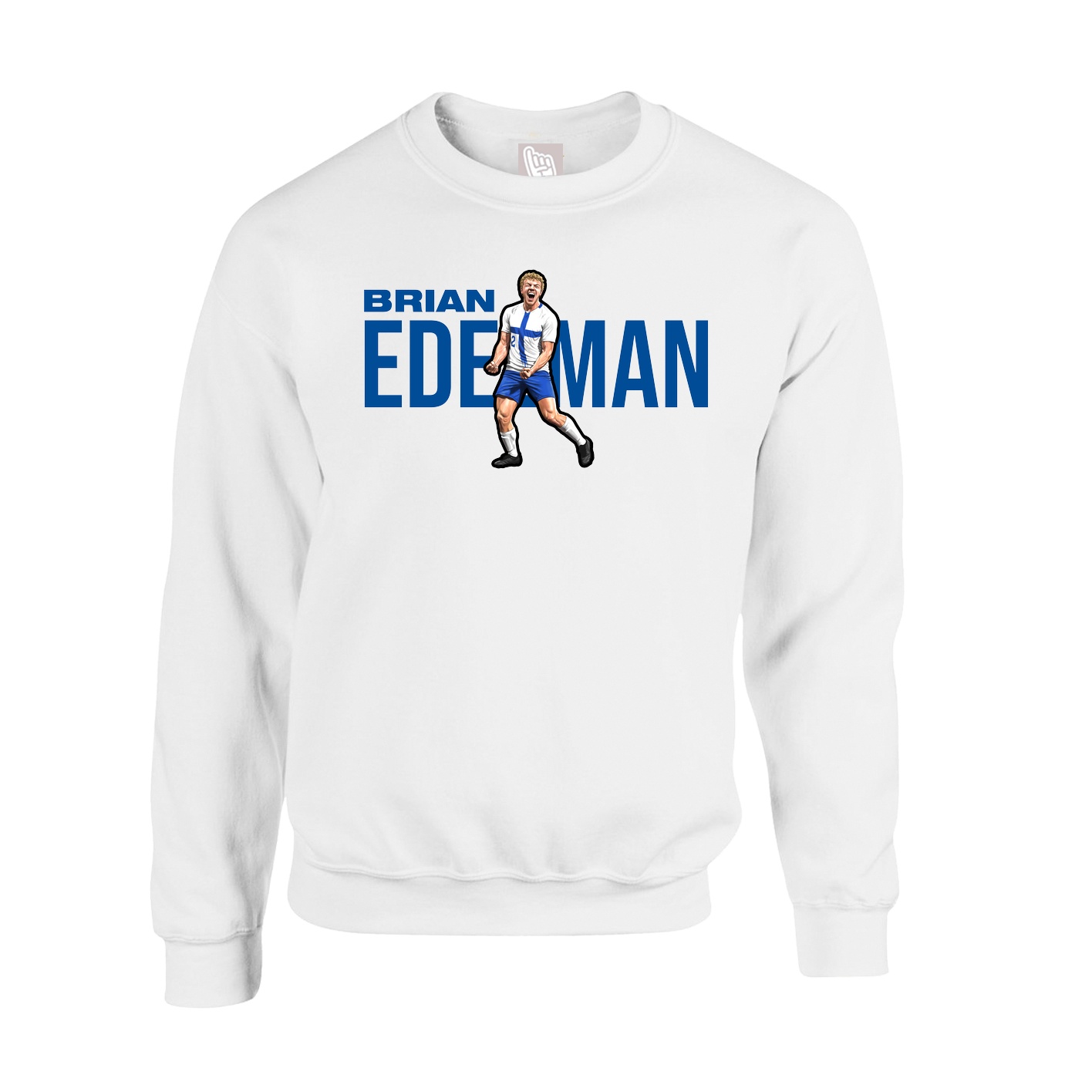 Fleece Crew — Player Name in White