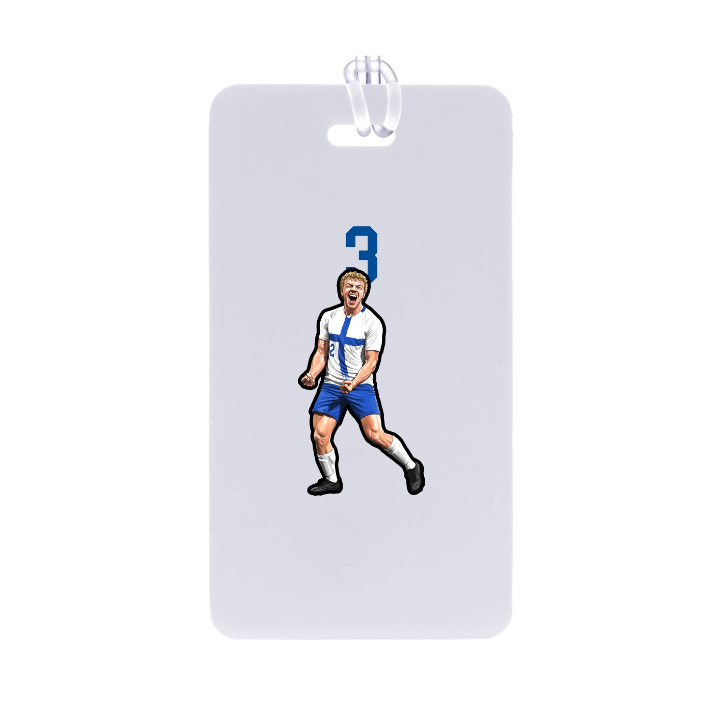 Bag Tag — Number Top in Classic