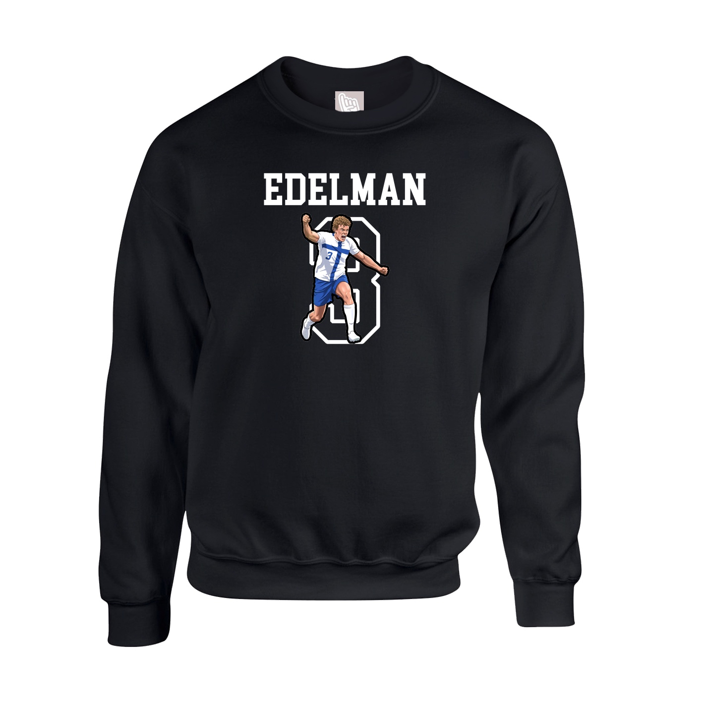 Fleece Crew — Shirsey in Black