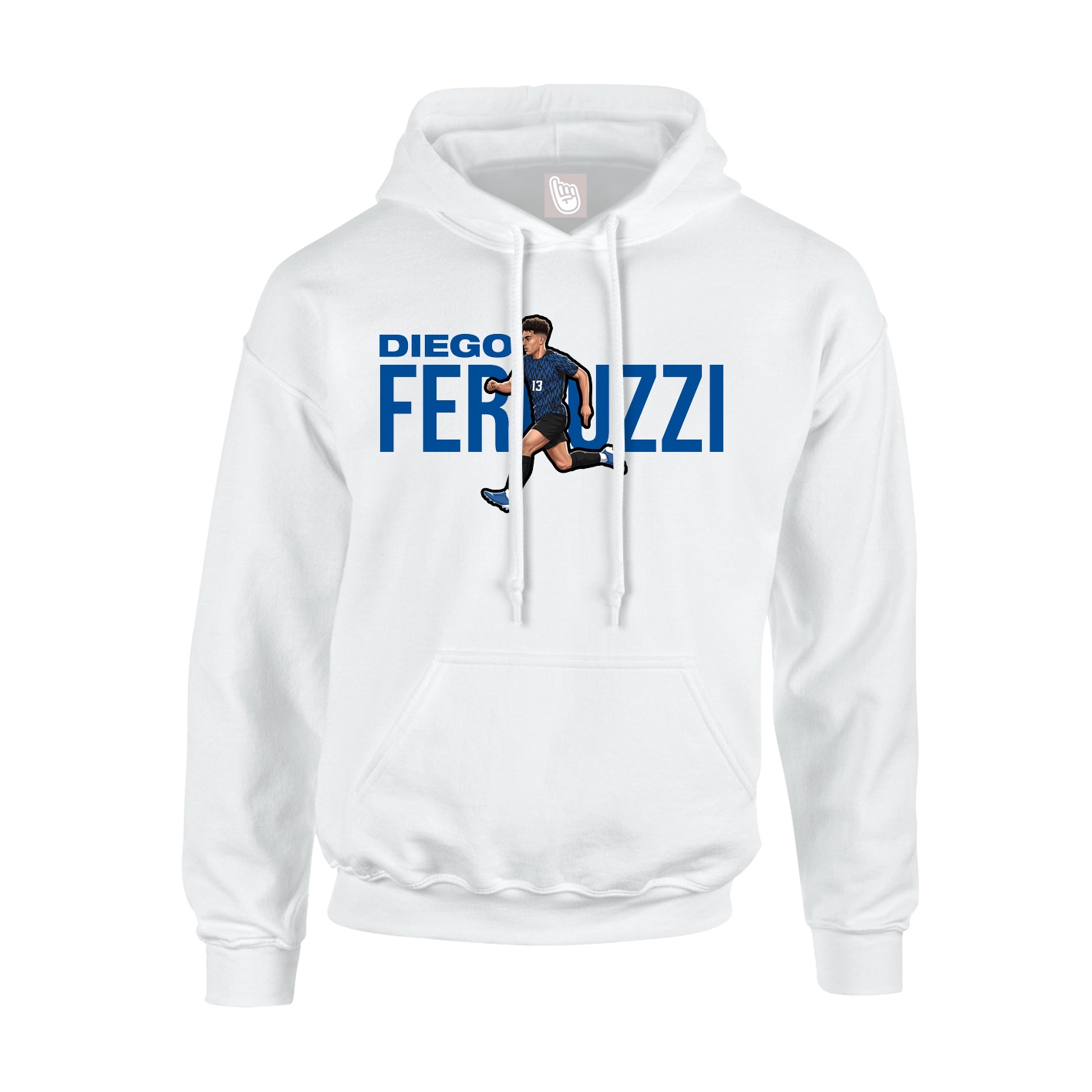 Hoodie — Player Name in White