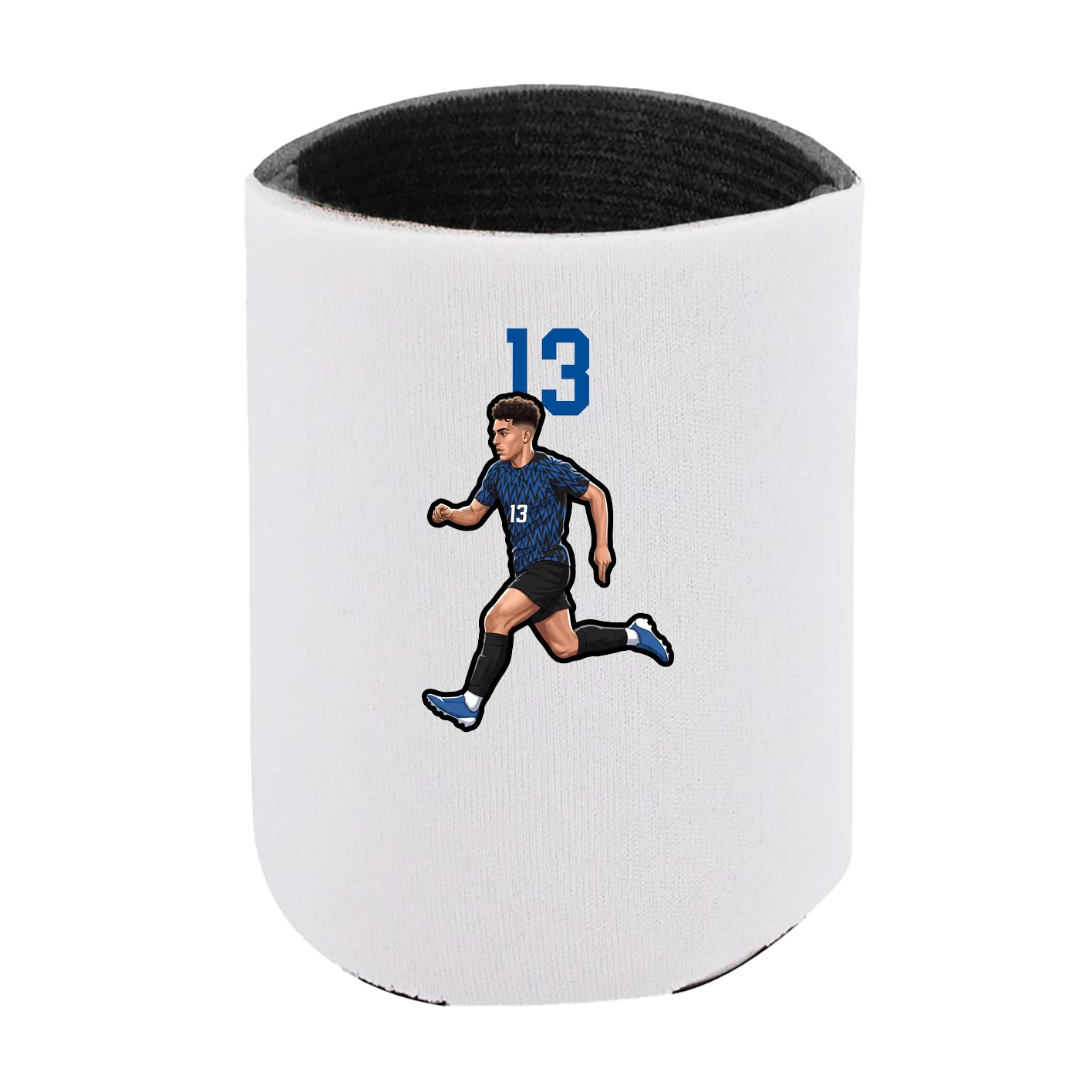 Can Holder — Number Top in White