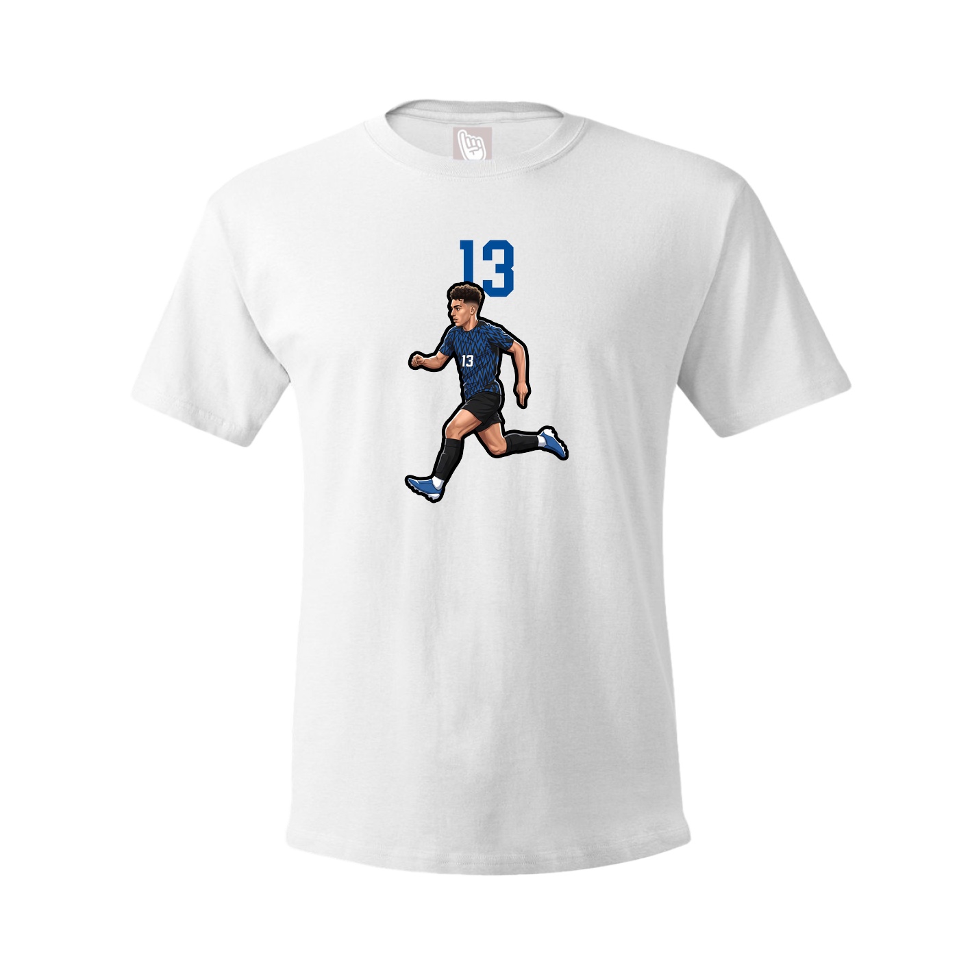 Tee — Number Top in White