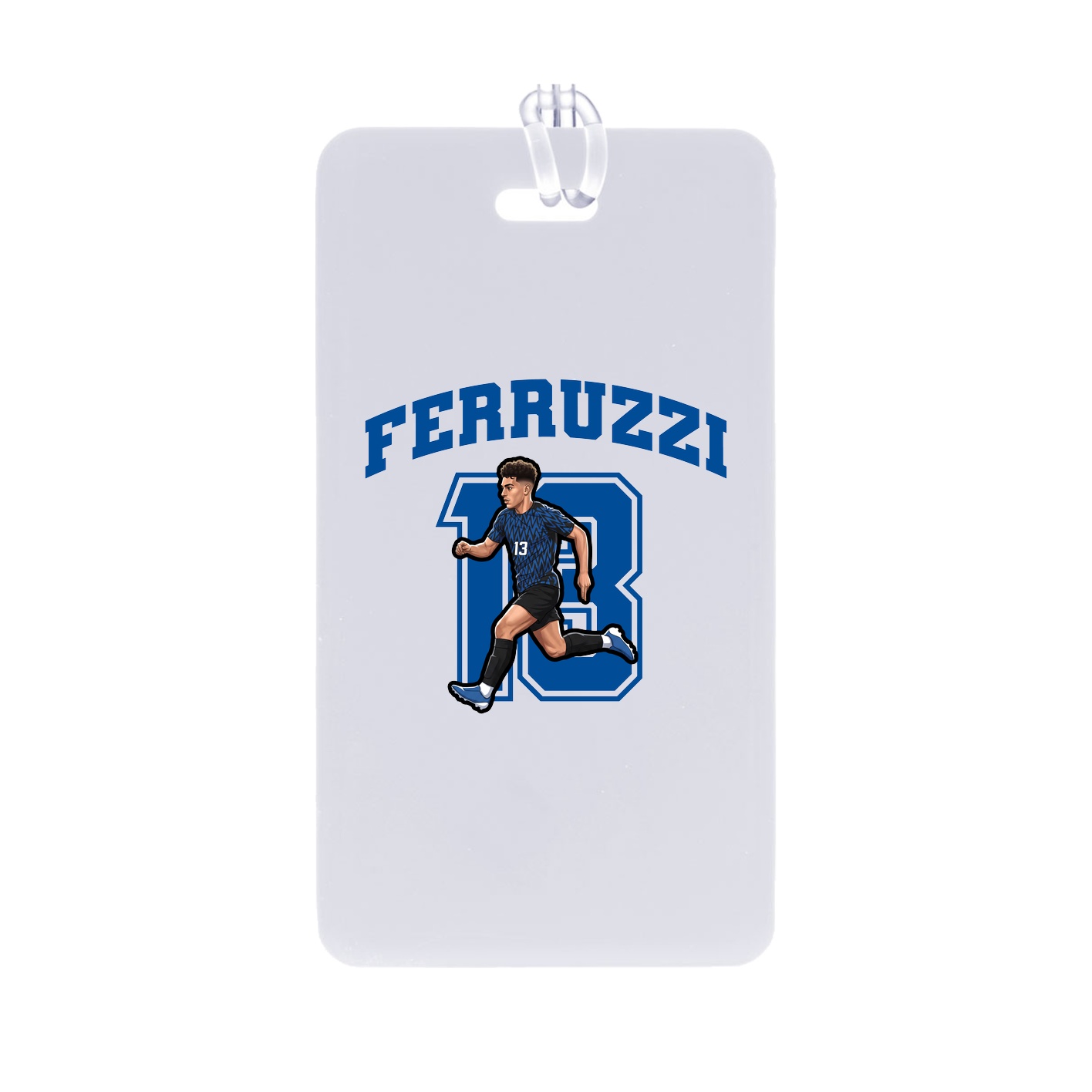 Bag Tag — Number in Classic