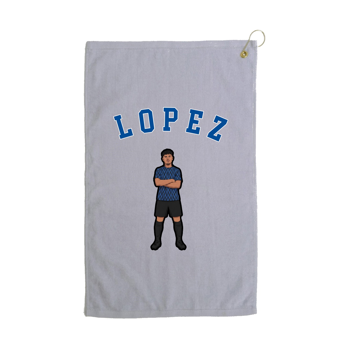 Golf Towel — Shirsey Arch in Grey