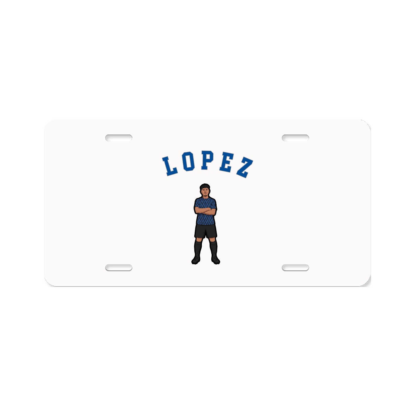 License Plate — Shirsey Arch in Classic