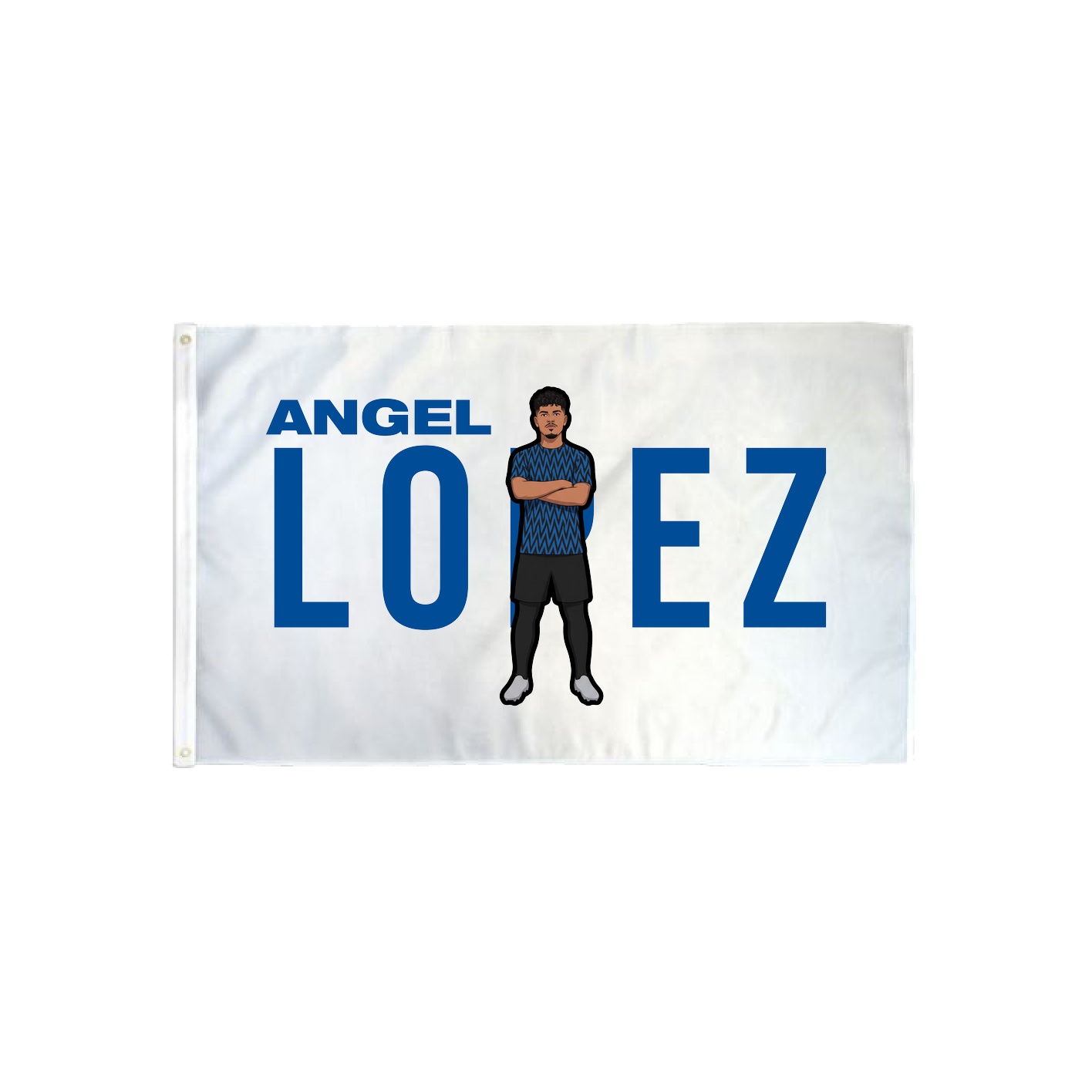 3x5 Flag — Player Name in Classic
