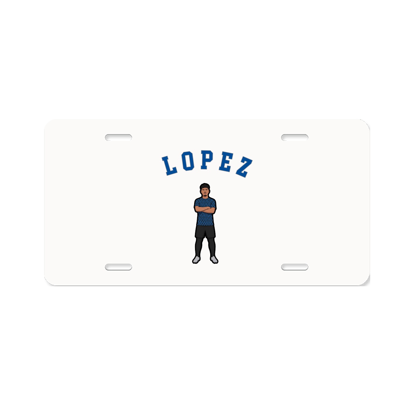 License Plate — Shirsey Arch in Classic