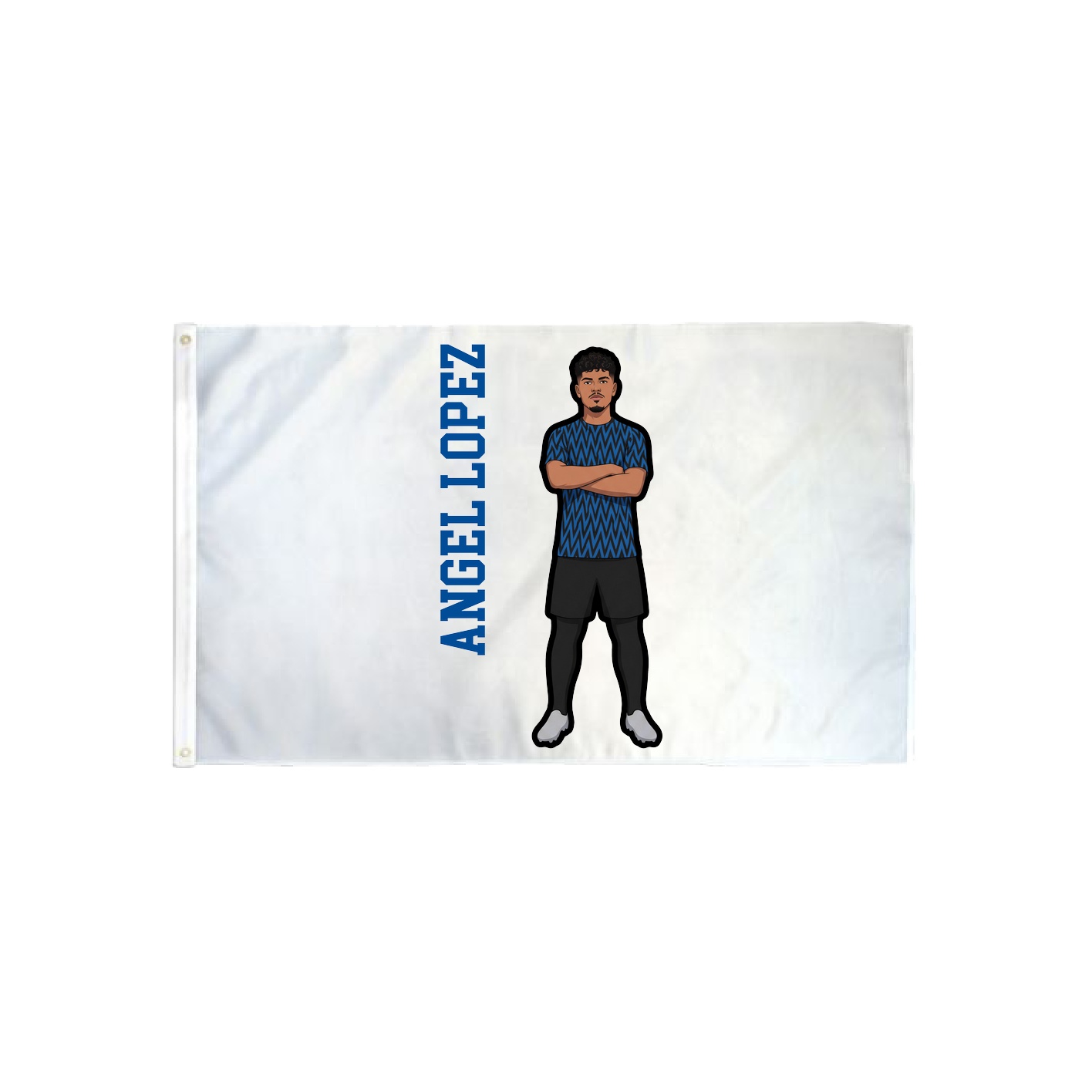3x5 Flag — Name Vertical in Classic