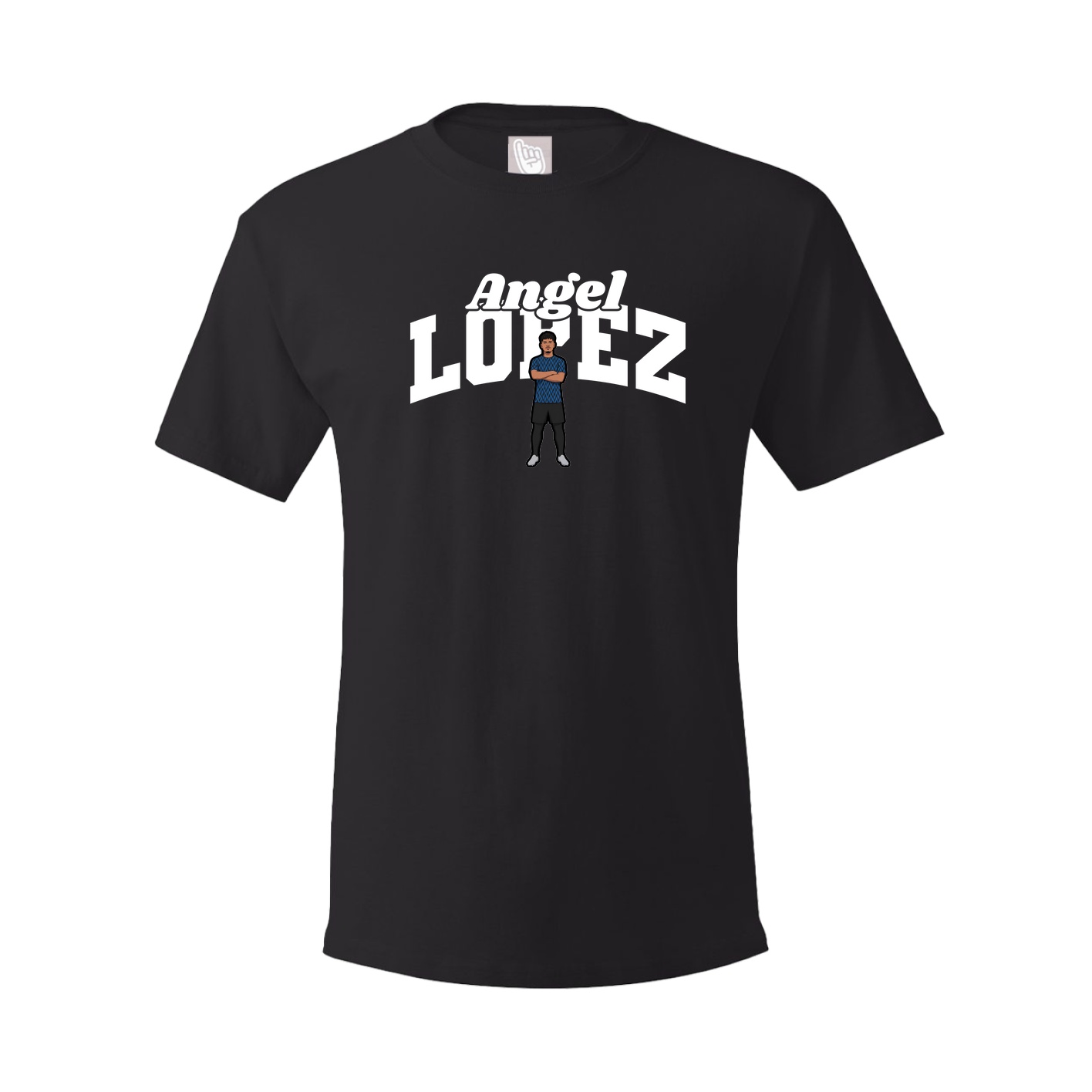 Tee — Signature Arch in Black