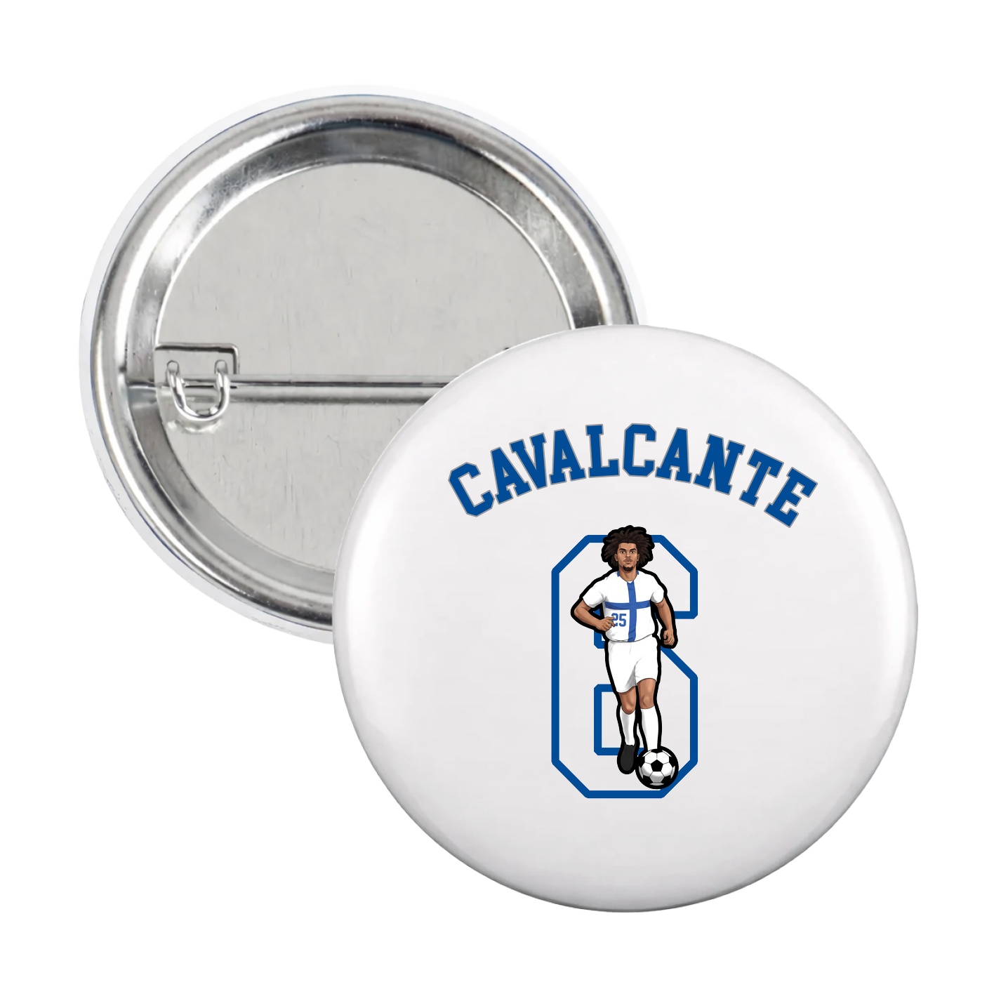 Game Day Button — Shirsey Arch in White