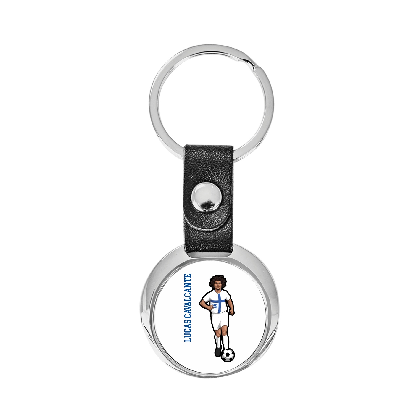 Key Chain — Name Vertical in Classic