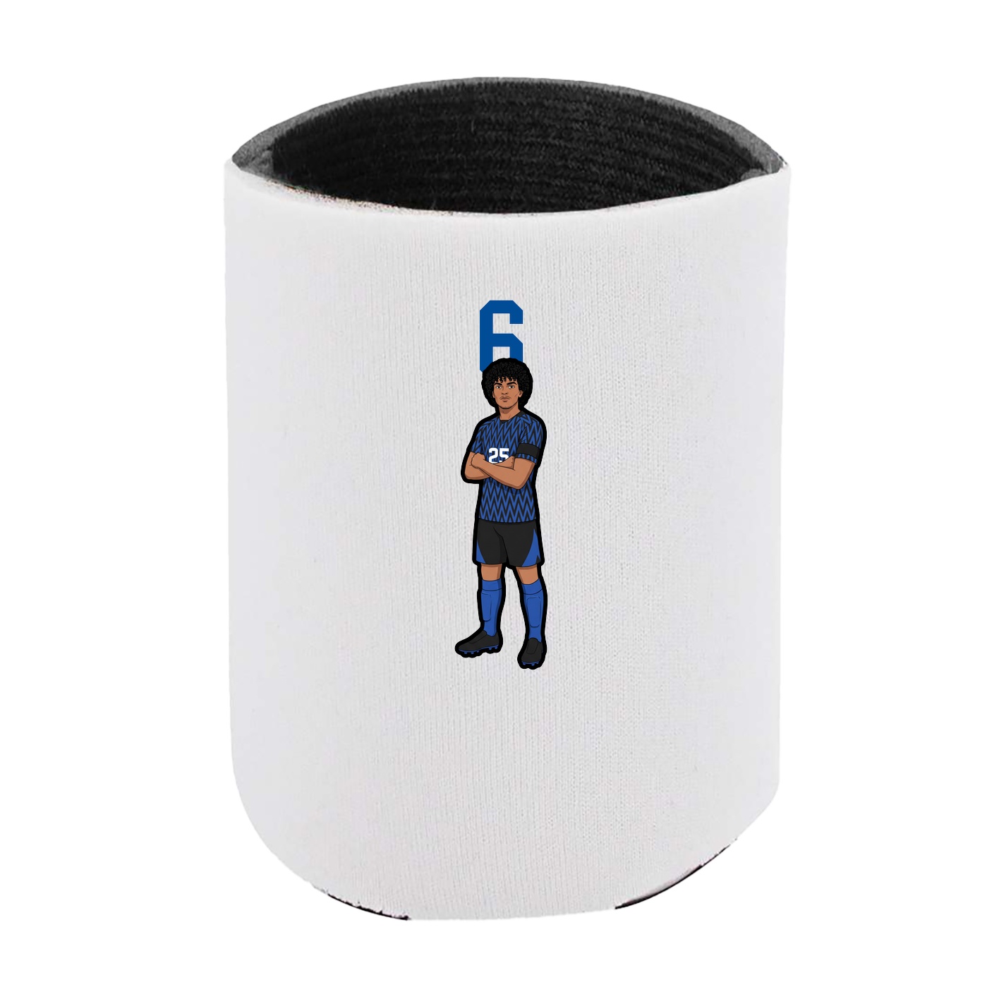 Can Holder — Number Top in White