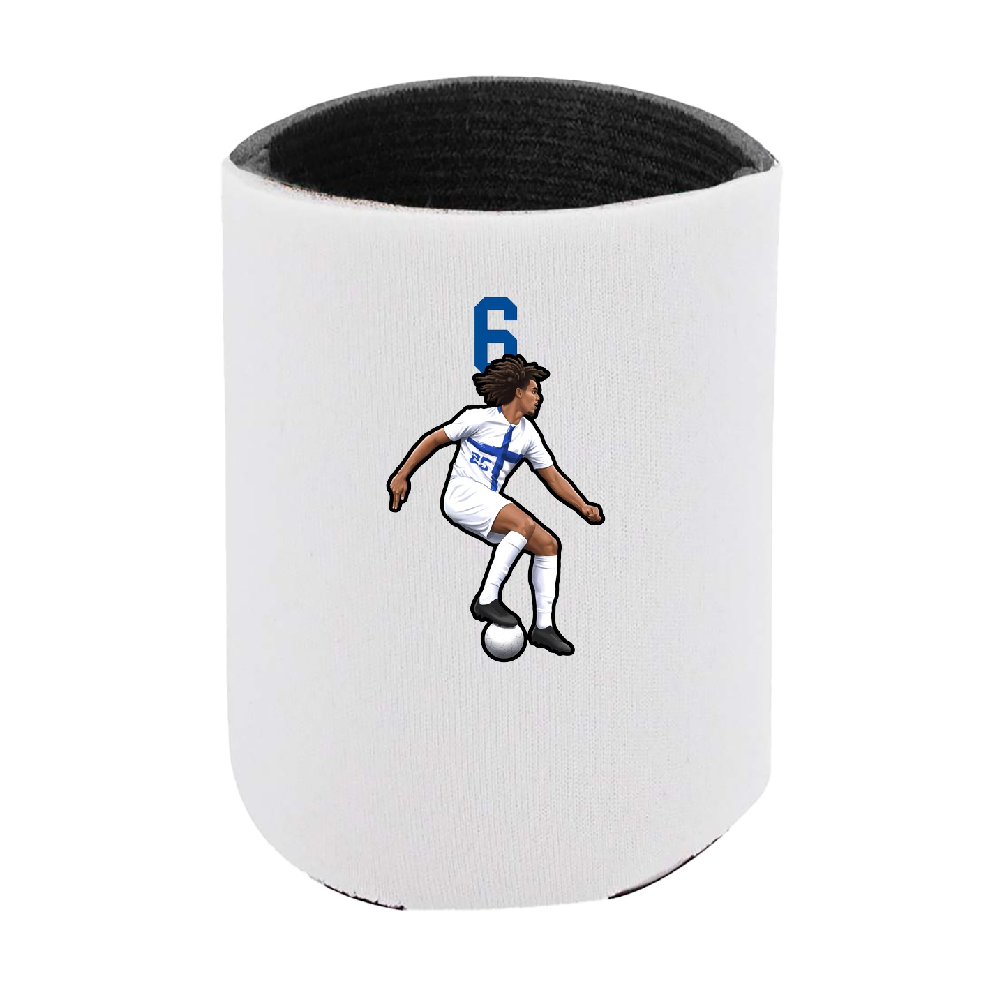 Can Holder — Number Top in White