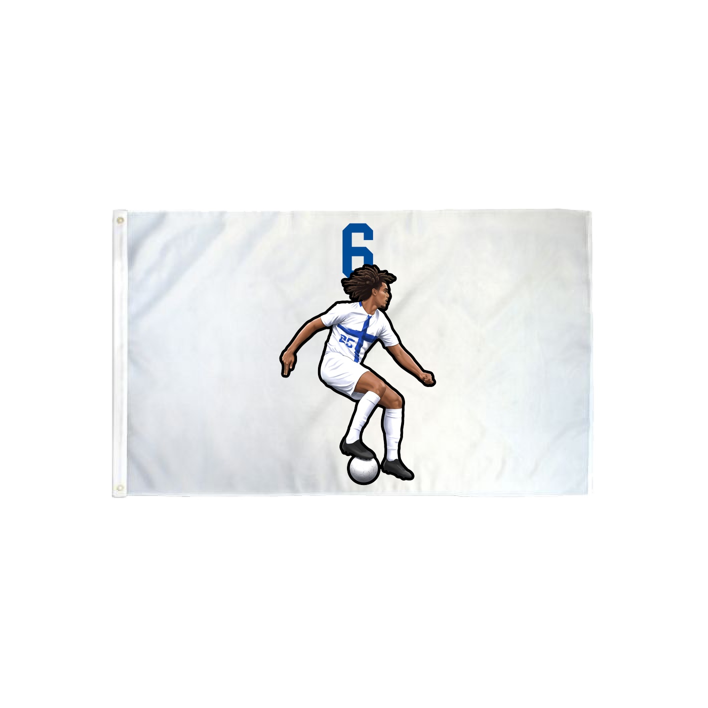 3x5 Flag — Number Top in Classic