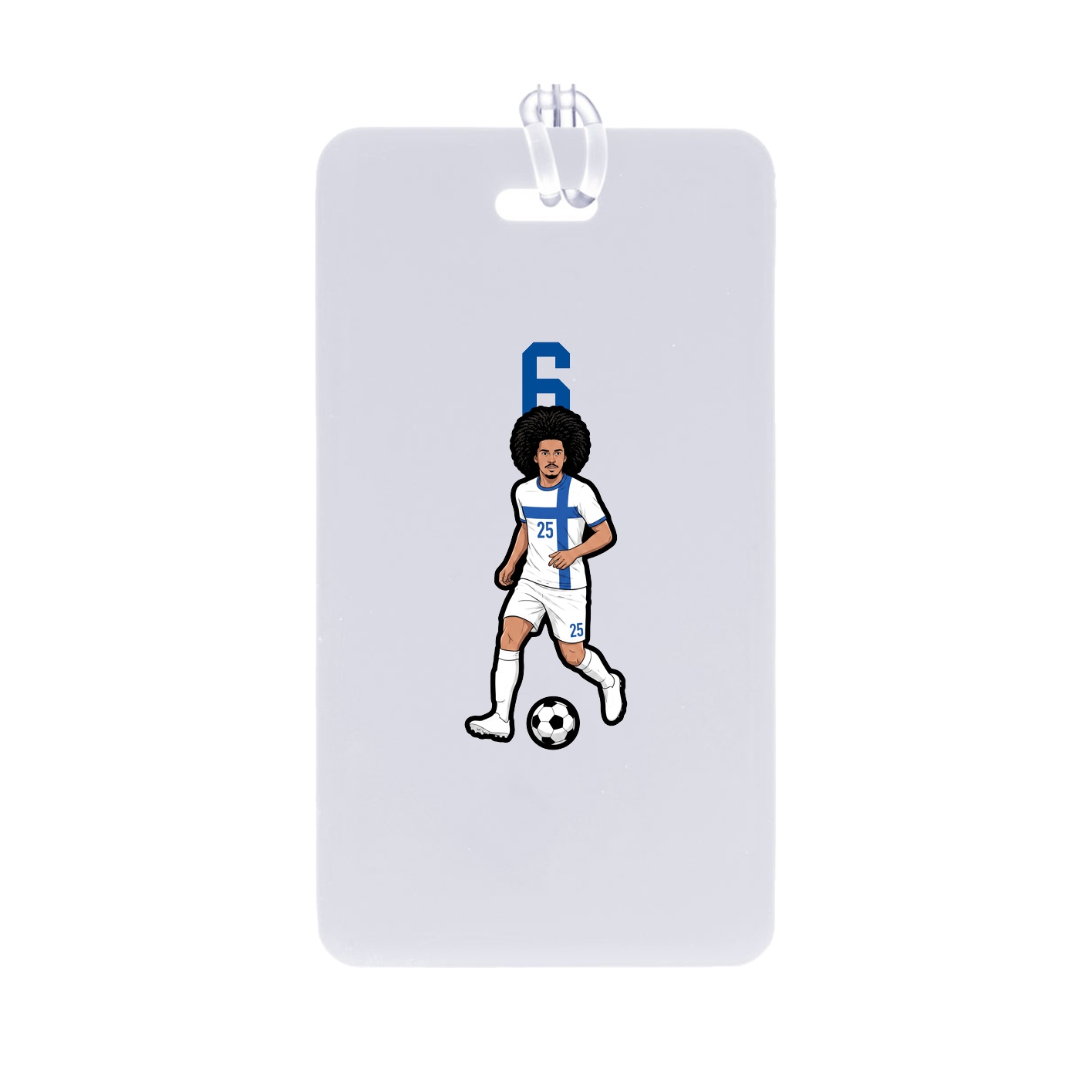 Bag Tag — Number Top in Classic