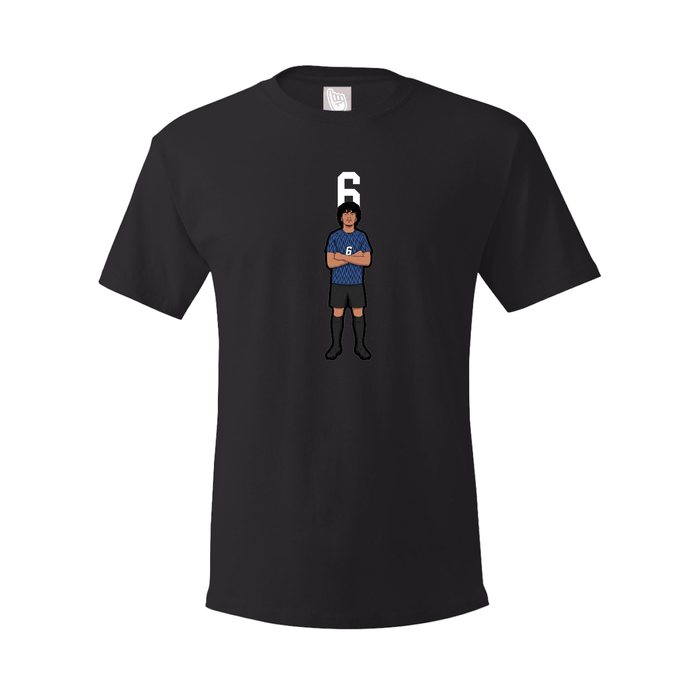 Tee — Number Top in Black