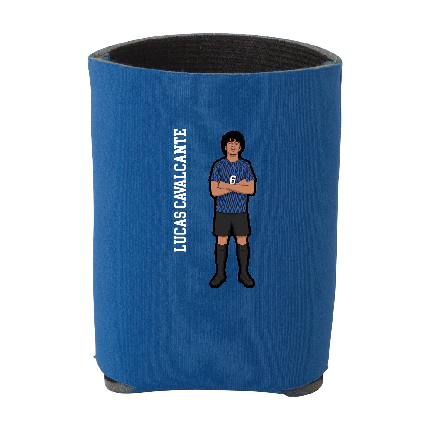 Can Holder — Name Vertical in Royal