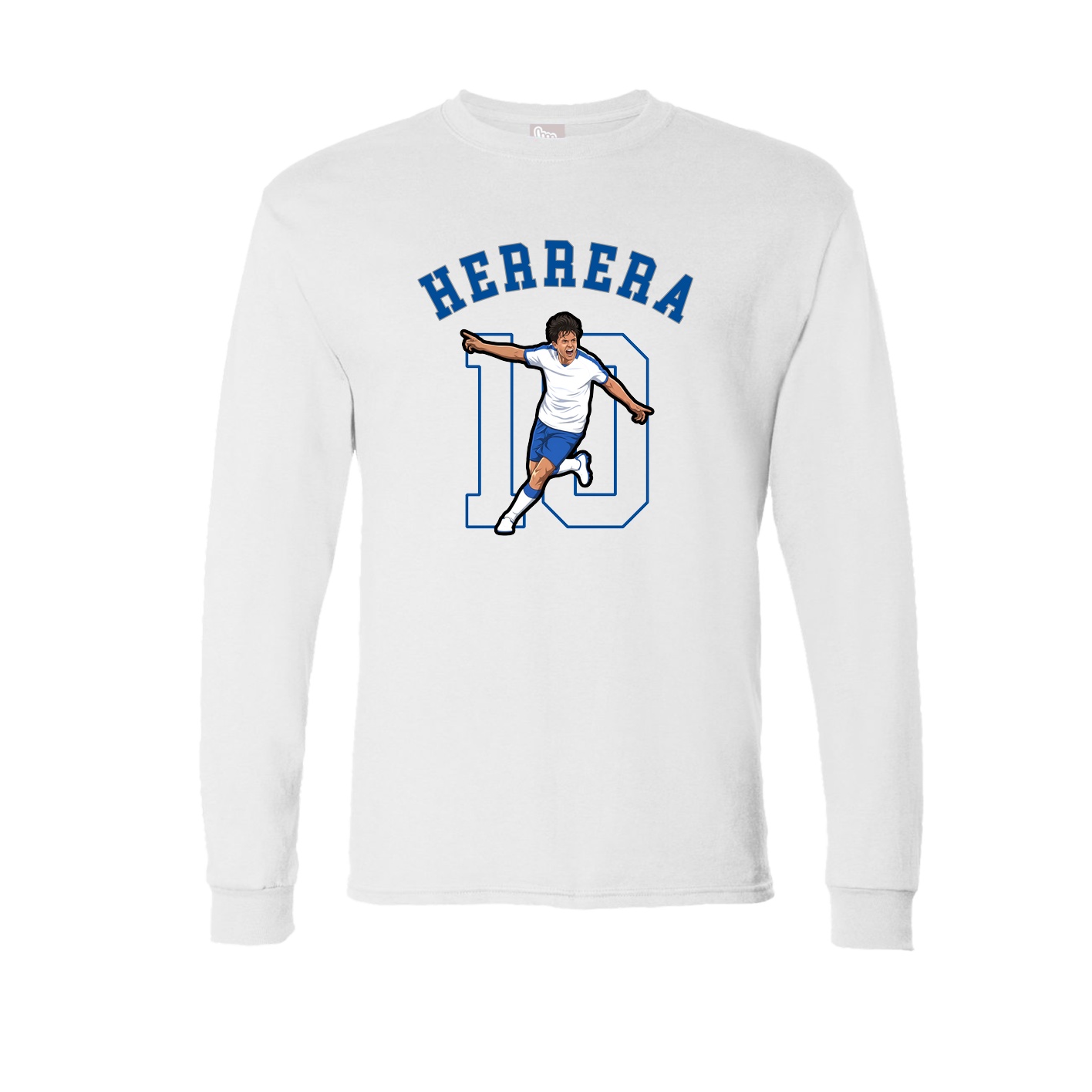 Long Sleeve Tee — Shirsey Arch in White