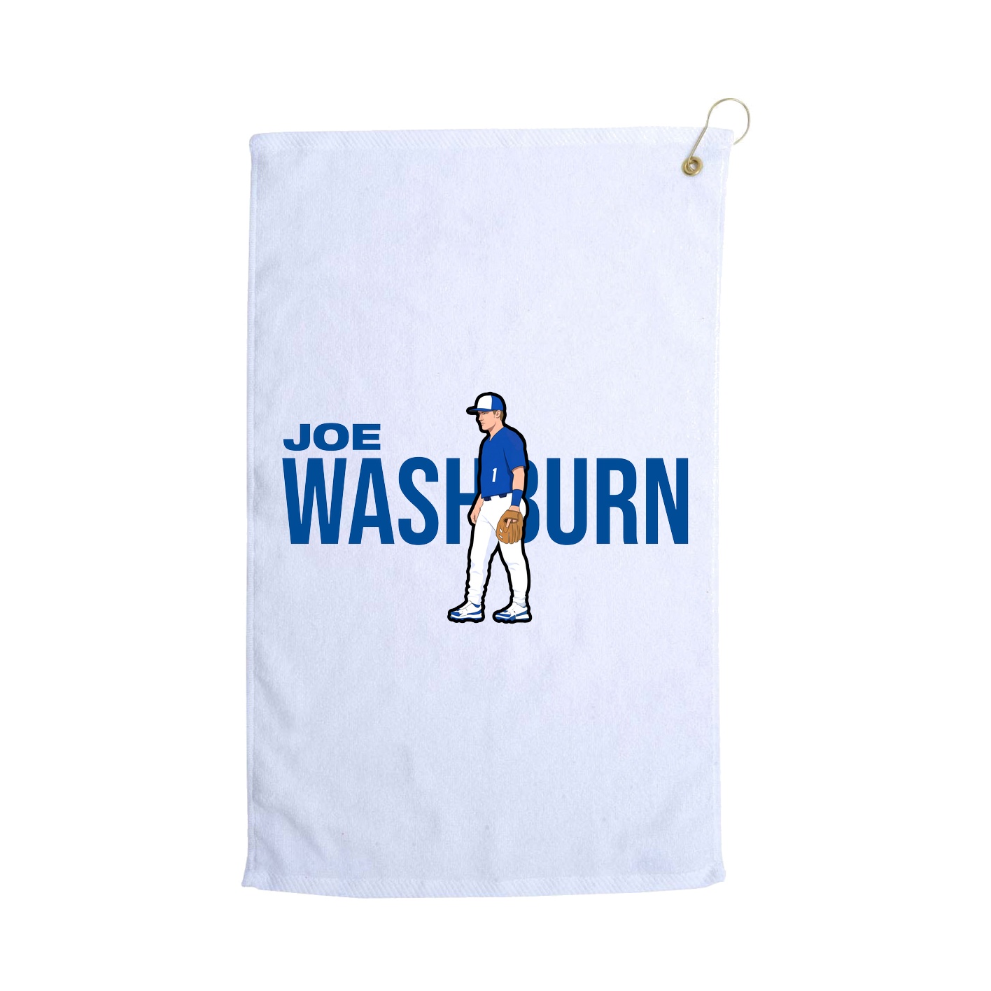 Golf Towel — Player Name in White