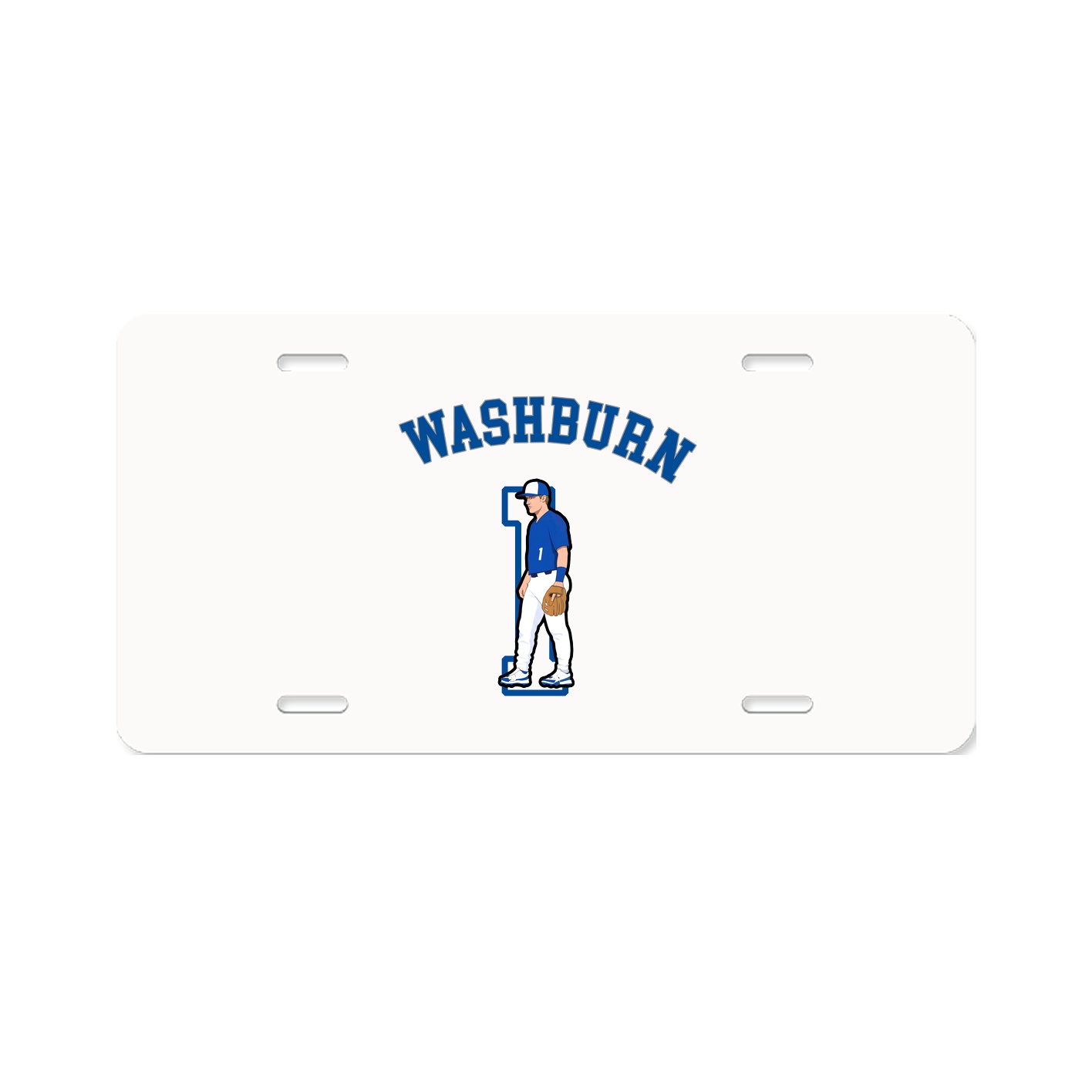 License Plate — Shirsey Arch in Classic